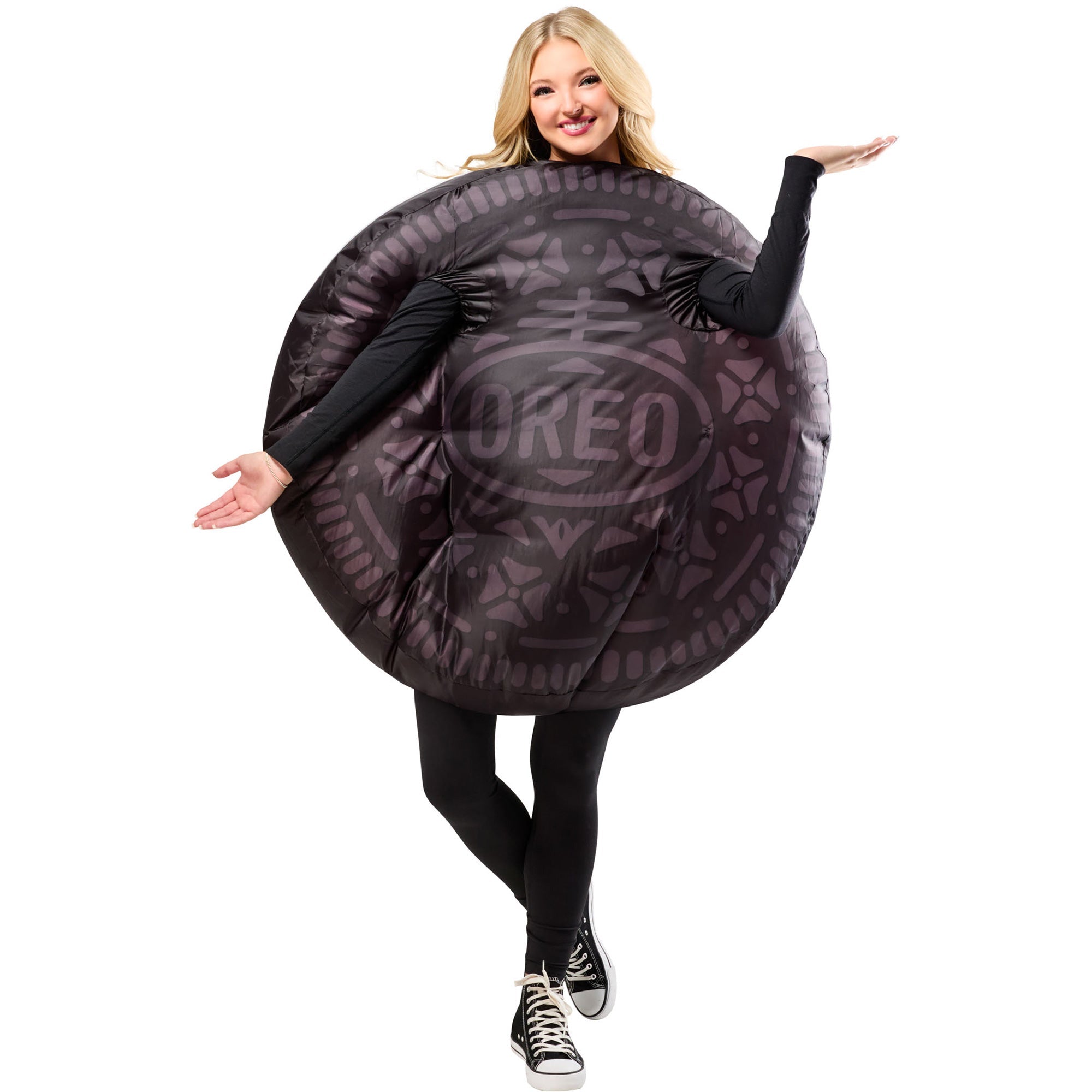 Oreo Cookie Inflatable Costume for Adults