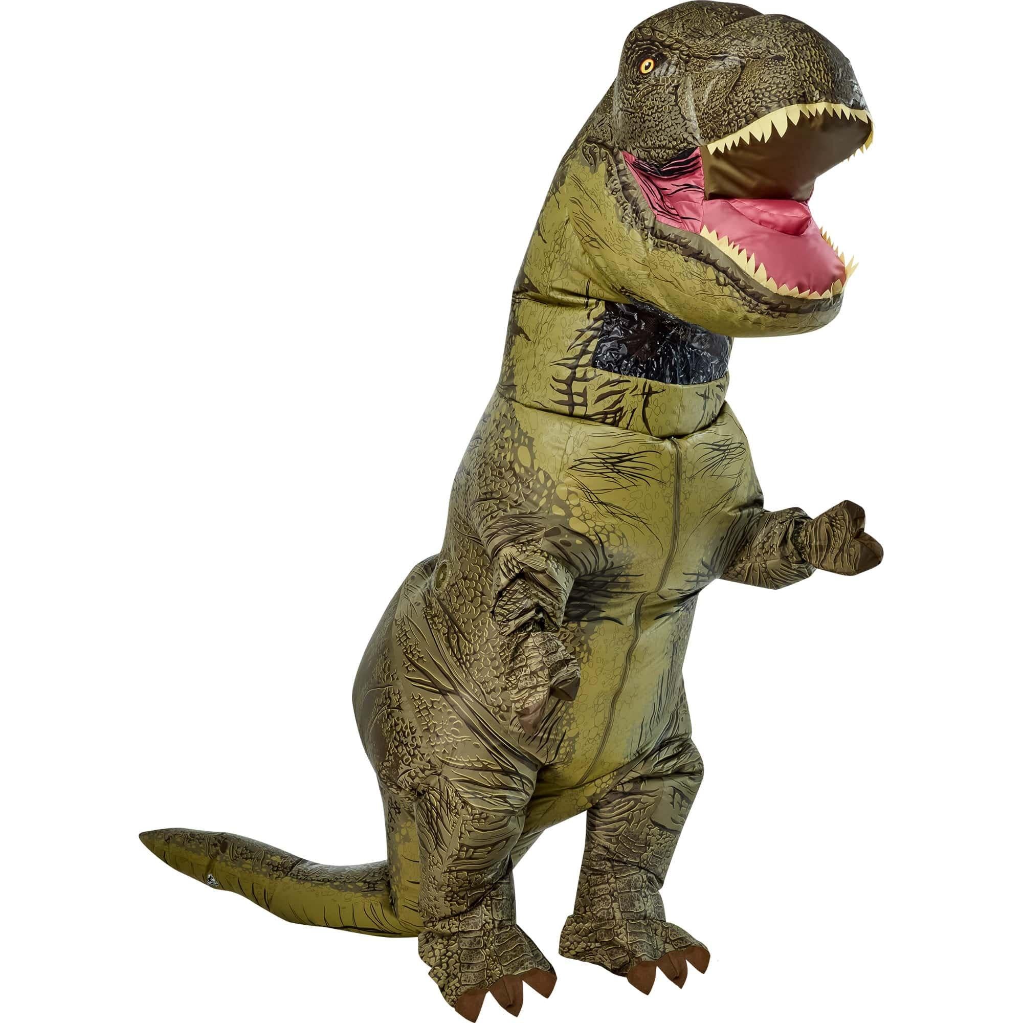 Adult Plus Size T-Rex Inflatable Costume - Jurassic World
