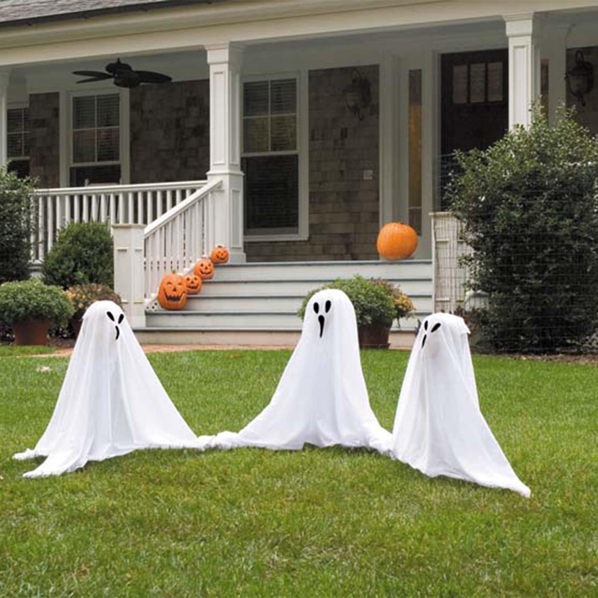 30-inch Ghost Trio Lawn Decoration