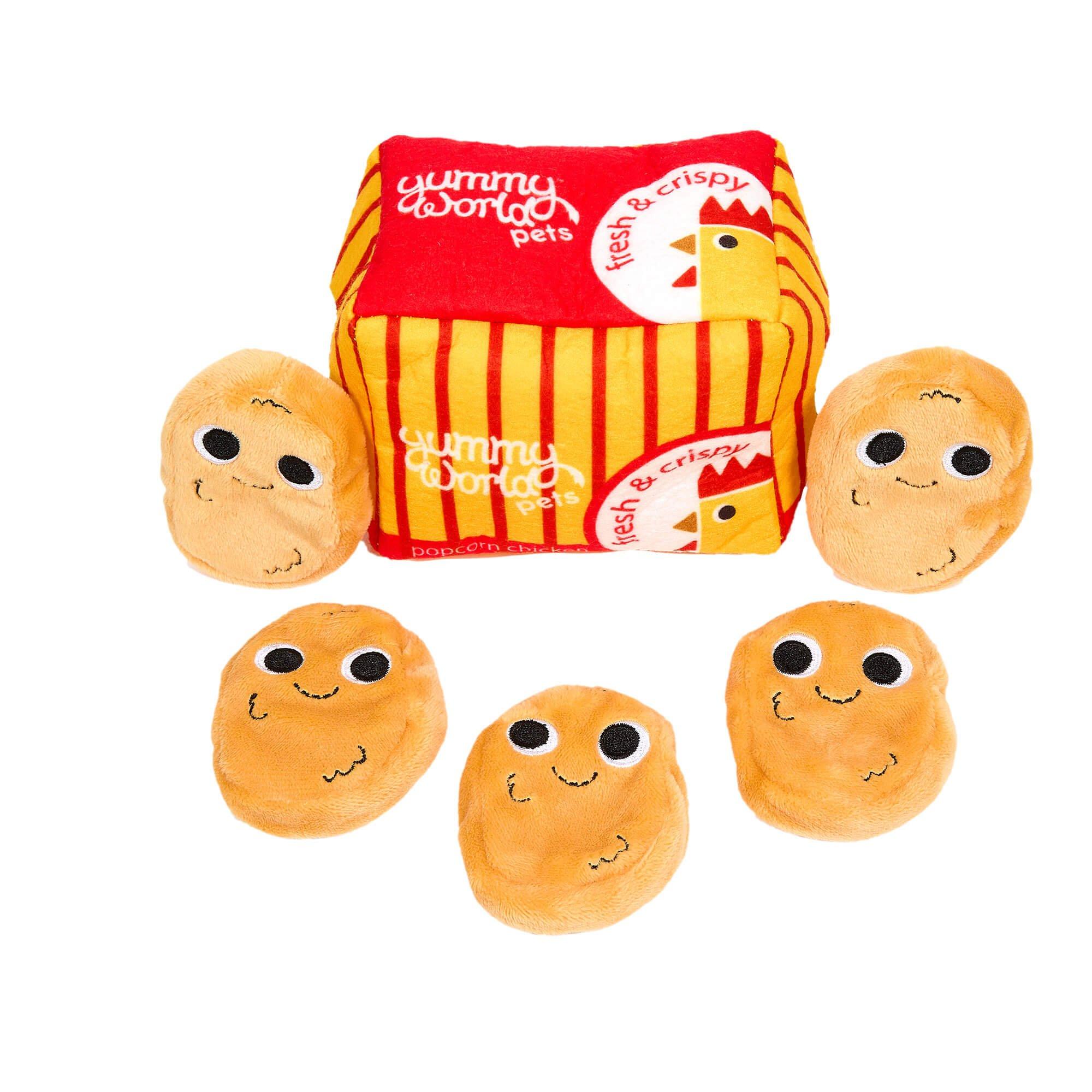 Yummy World Popcorn Chicken Pet Toy by Kidrobot
