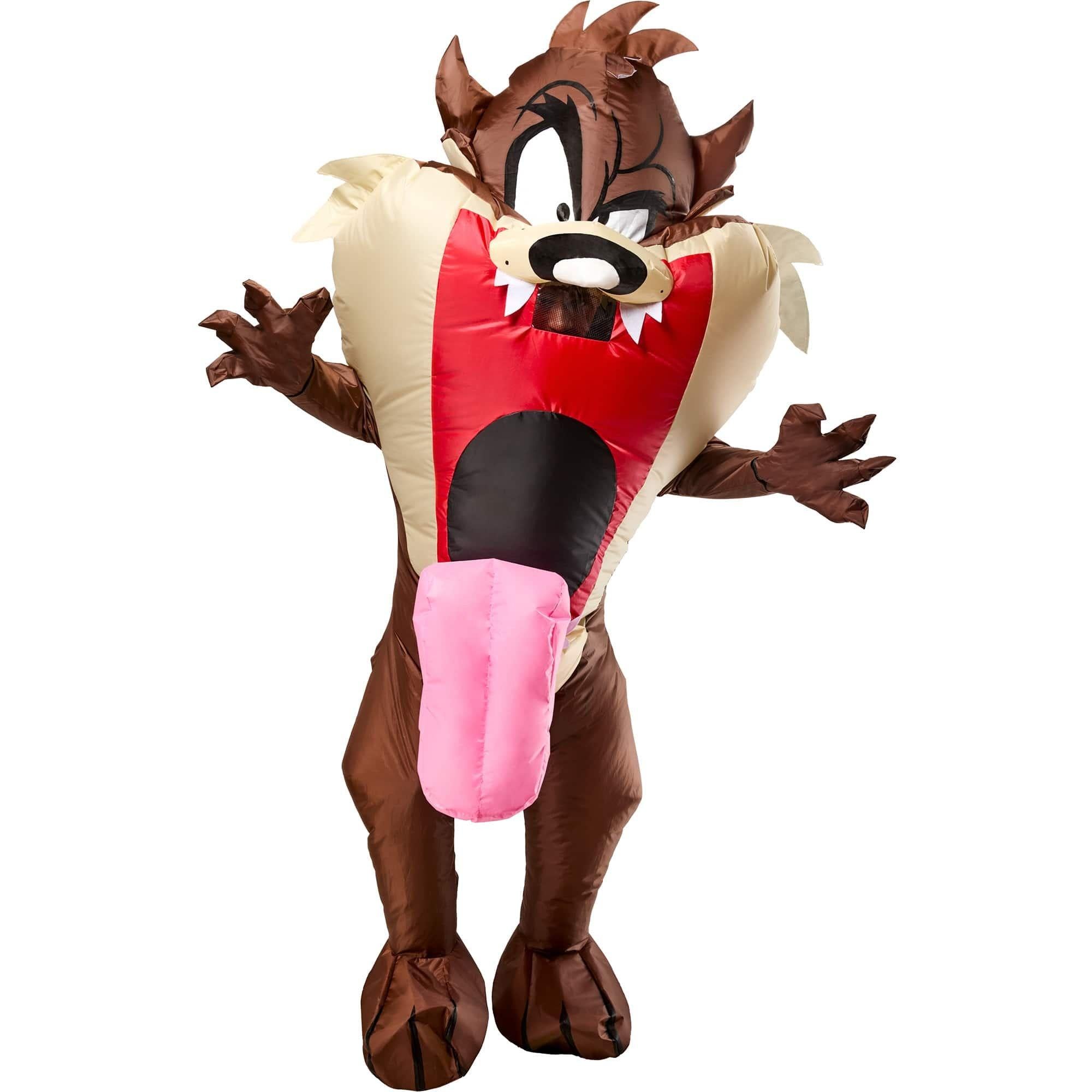 Adult Looney Tunes Tazmanian Devil Inflatable Costume