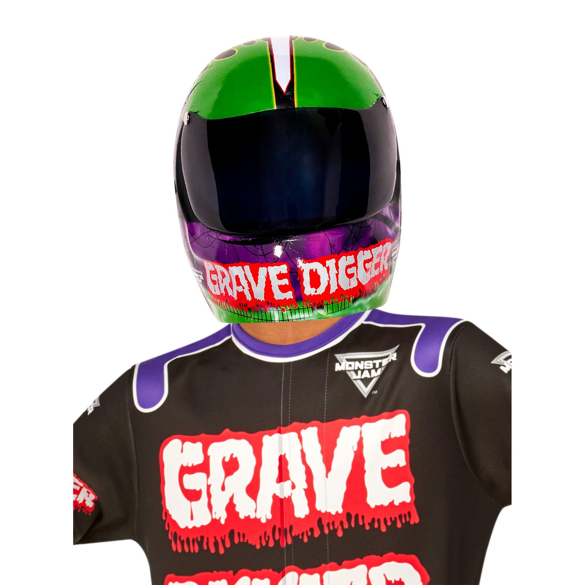 Kids' Monster Jam Grave Digger Half Mask