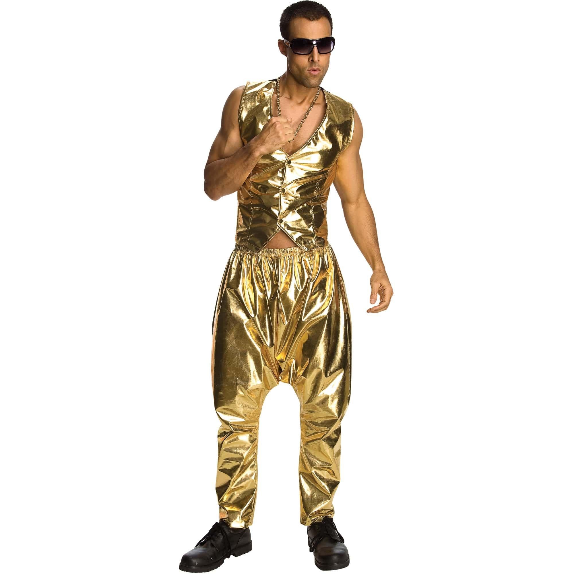 Adult 1990's "MC" Gold Pants