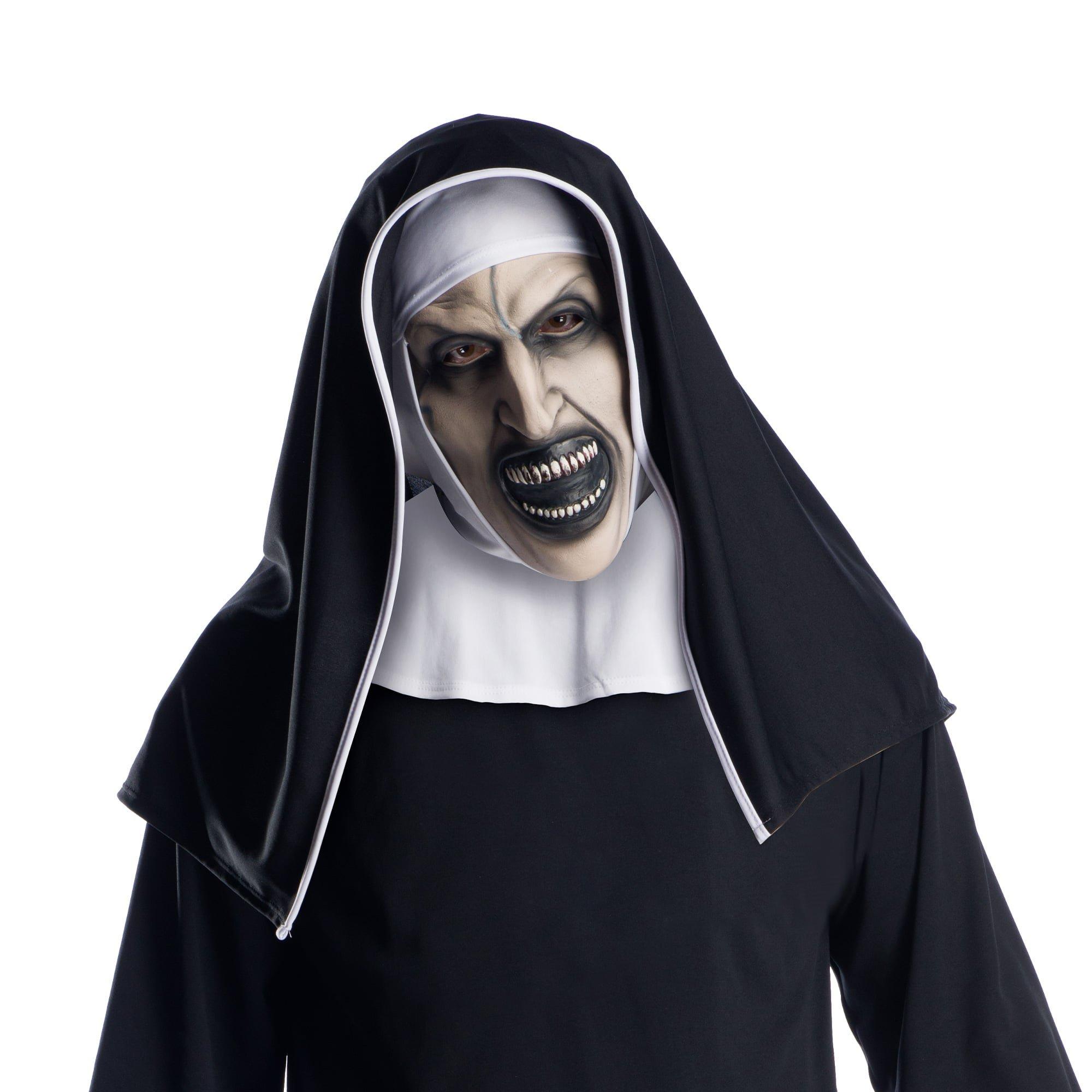 Adult The Nun Mask and Headpiece