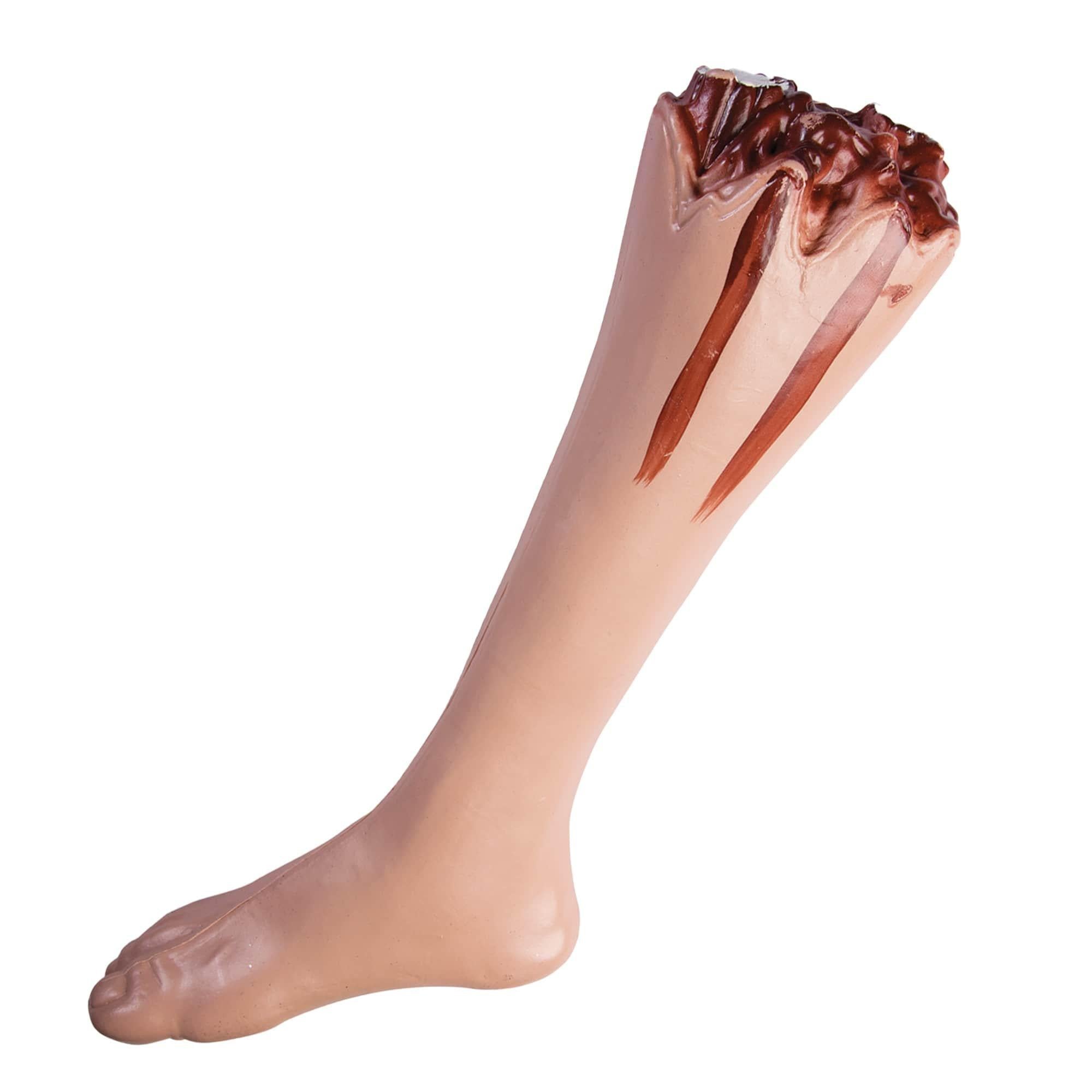 18-inch Bloody Severed Leg Prop