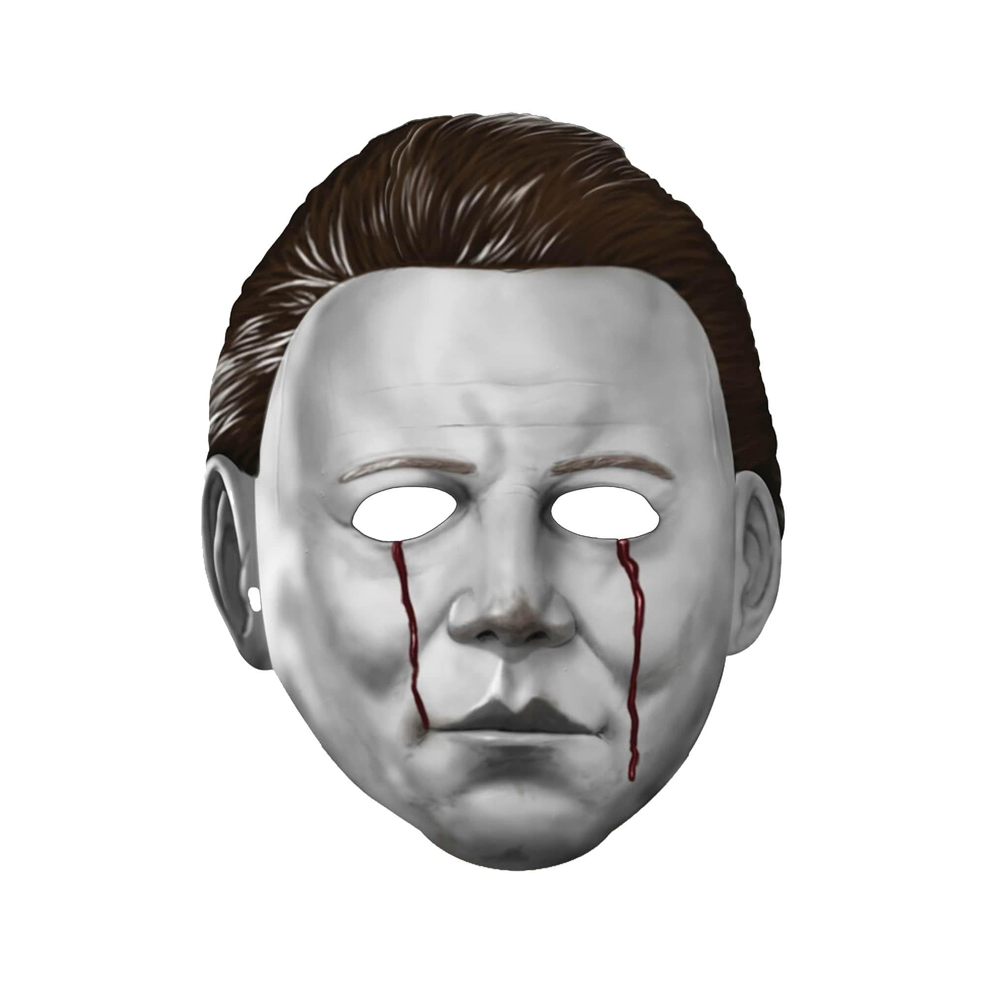 Men's Halloween 2 Michael Myers 3/4 Mask with Sculpted Hair