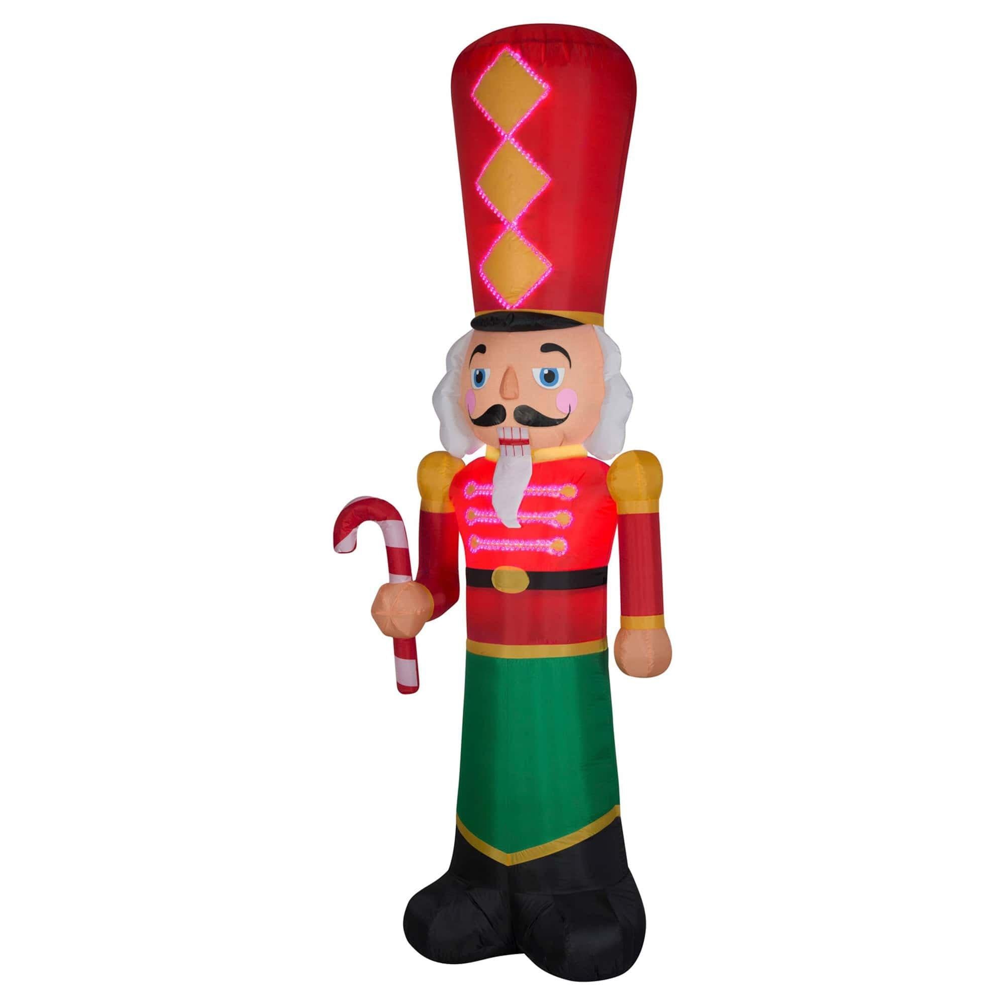 9 Foot Nutcracker Christmas Inflatable Lawn Decoration