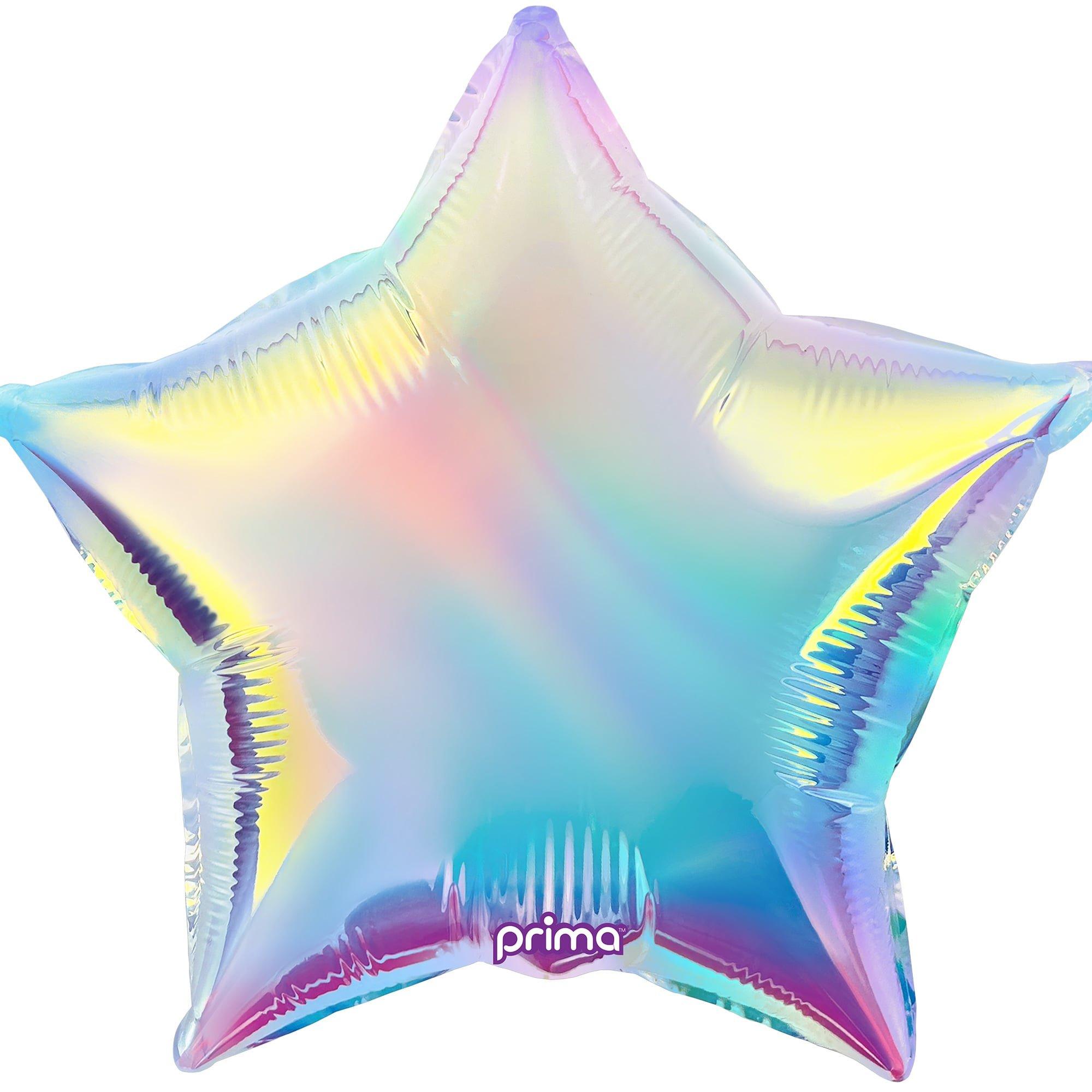 18in Iridescent Star Foil Balloon