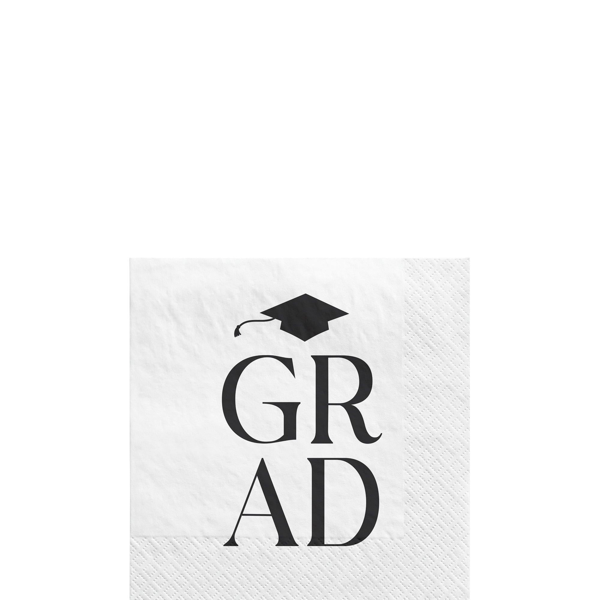 Classic Grad Beverage Napkin, 16ct