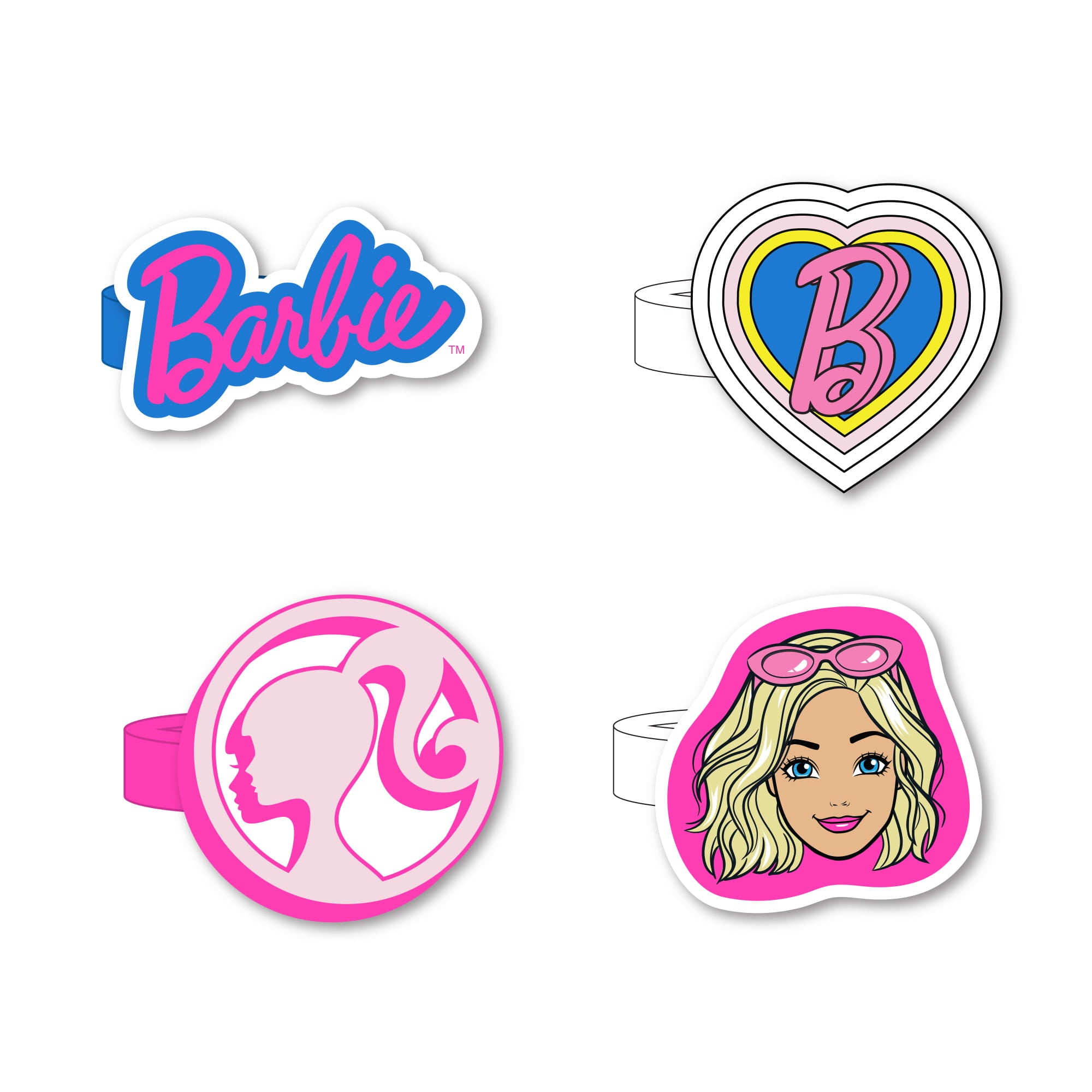 Barbie Party Rings, 8ct