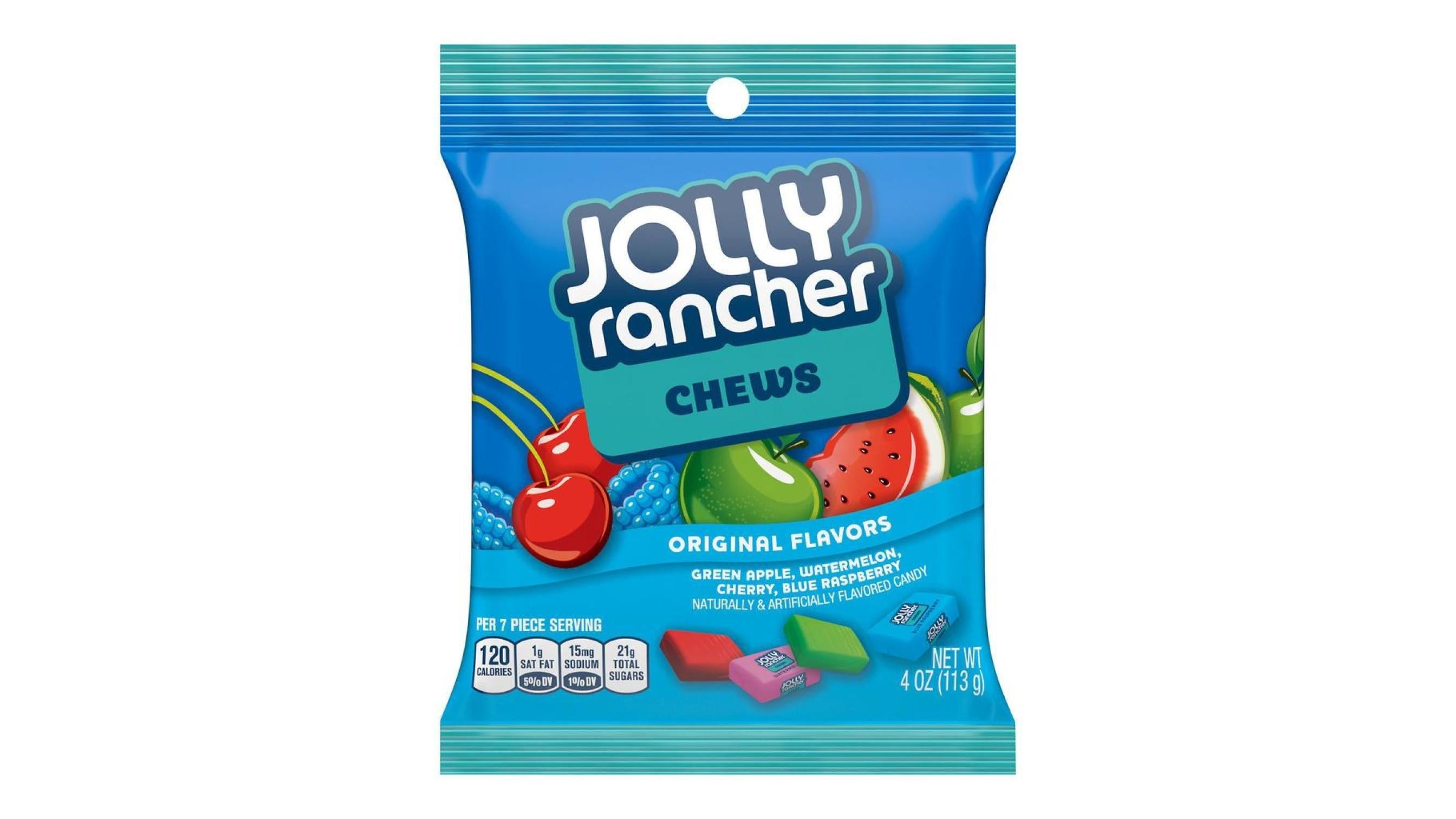 Jolly Rancher Chews Original Assorted Chewy Candy Bag (4 oz)