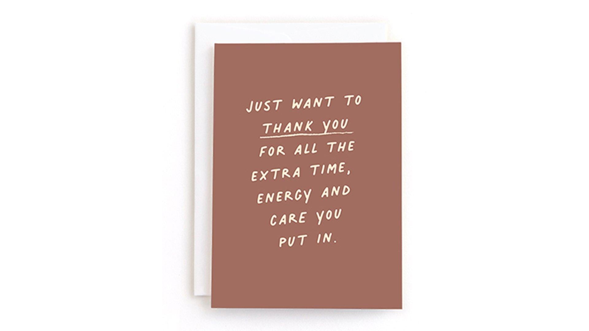 Minted Passing Notes Thank You Card
