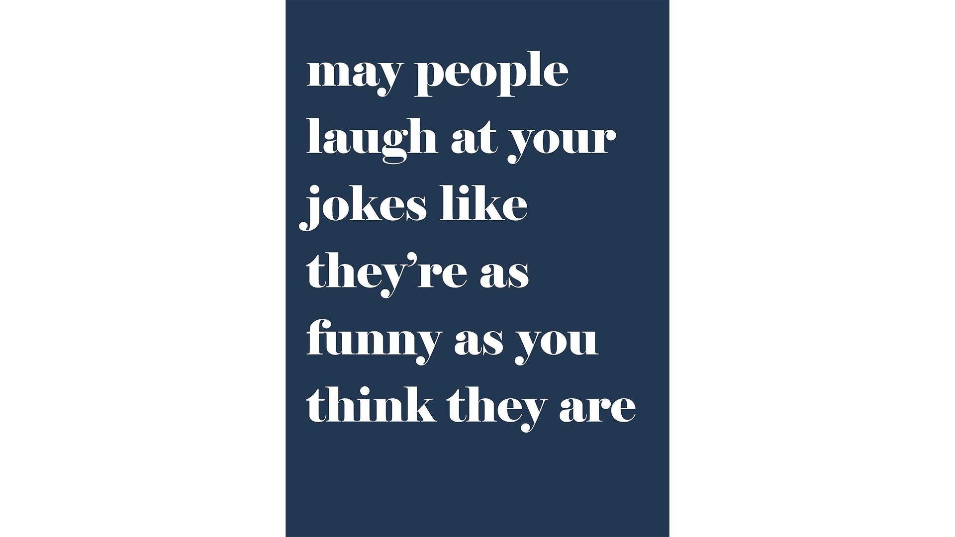 Minted Courtesy Laugh Father's Day Card