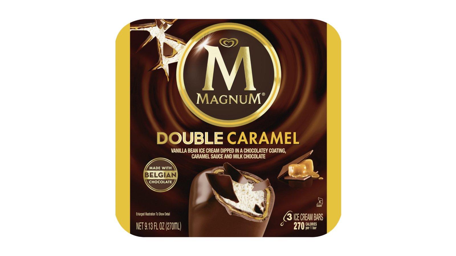 Magnum Ice Cream Bar Double Caramel (3 oz x 3 ct)