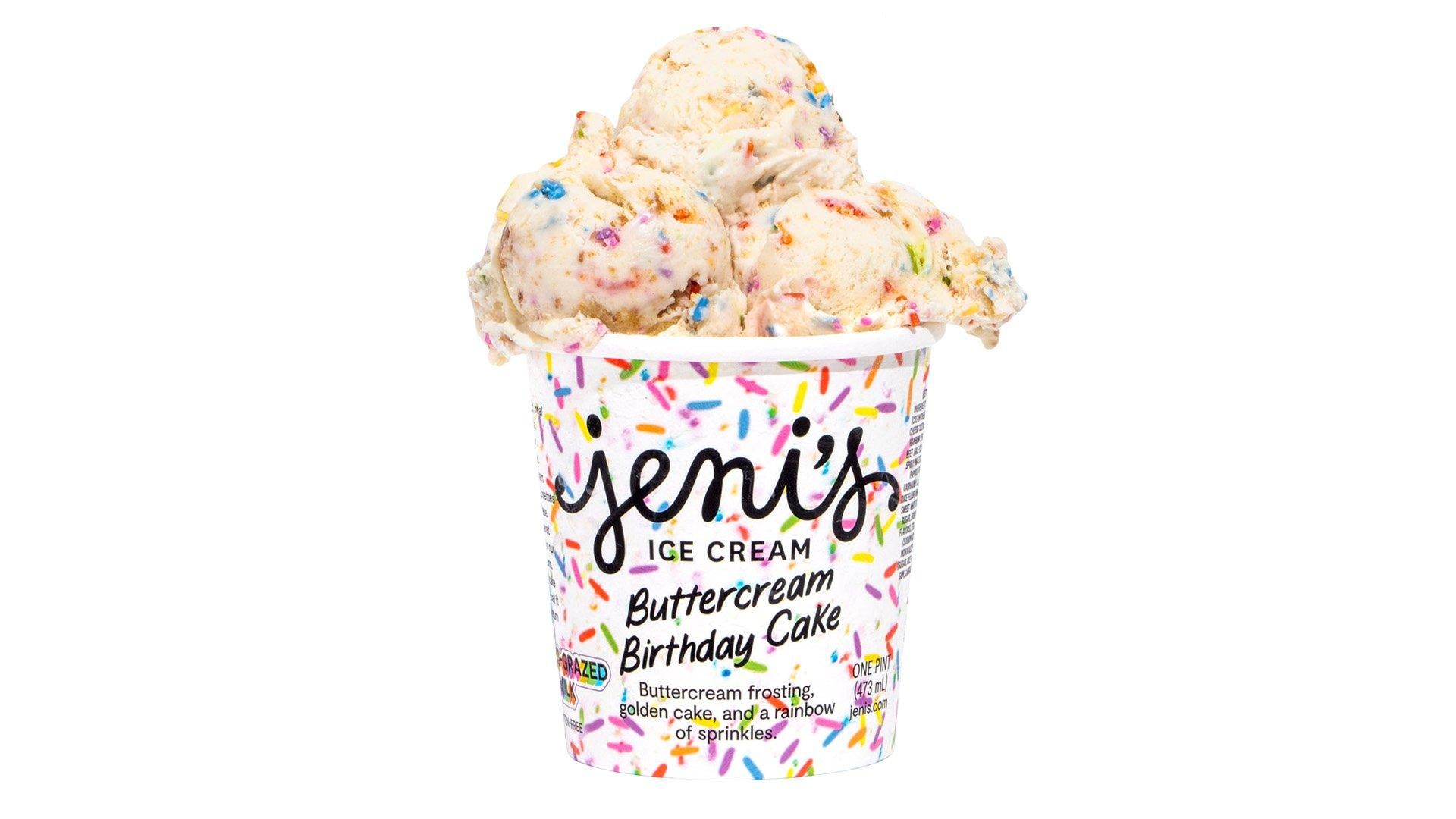 Jeni's Ice Cream Buttercream Birthday Cake (1 pt)