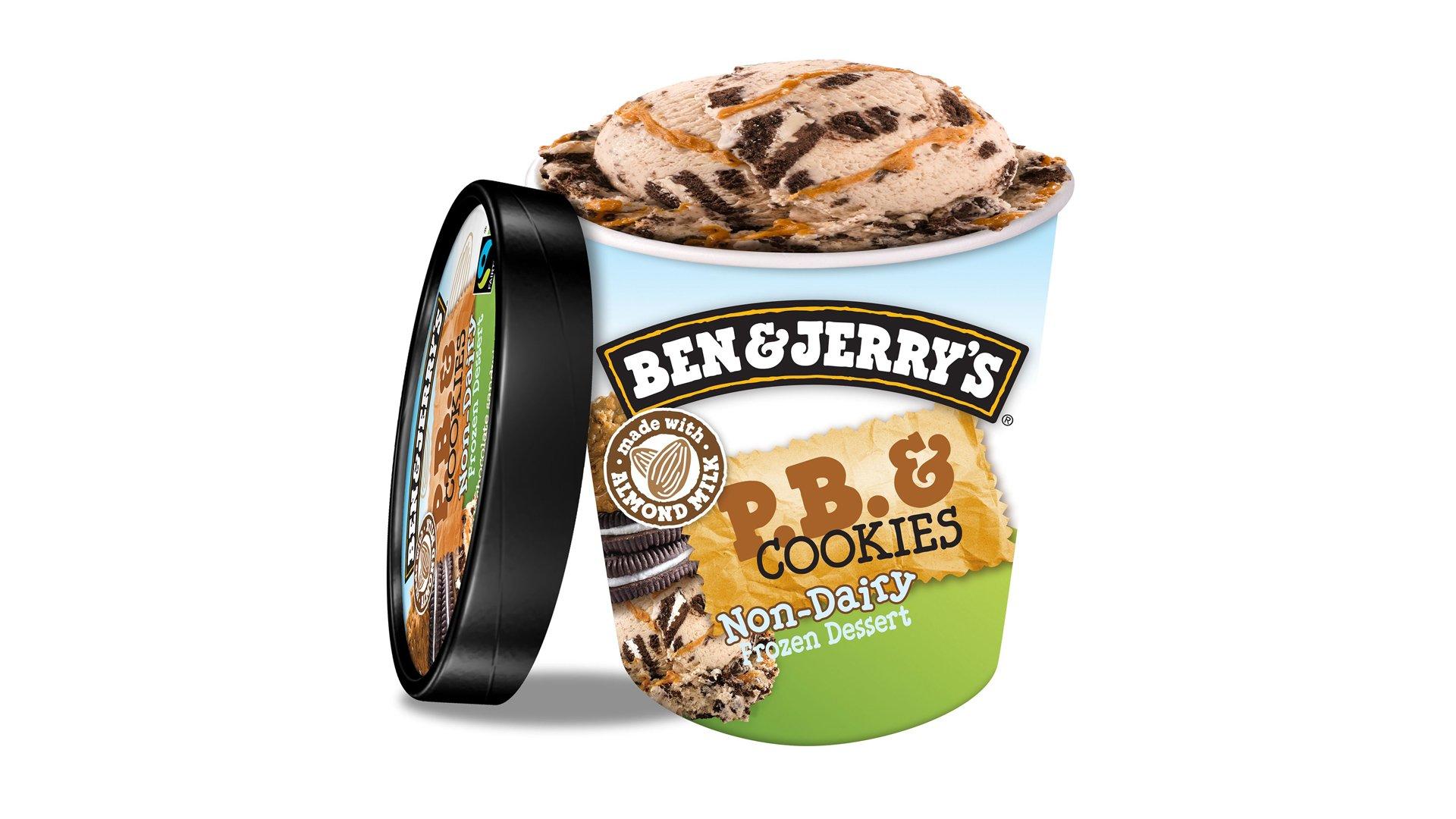Ben & Jerry's Non-Dairy Ice Cream P.B. & Cookies (1 pt)