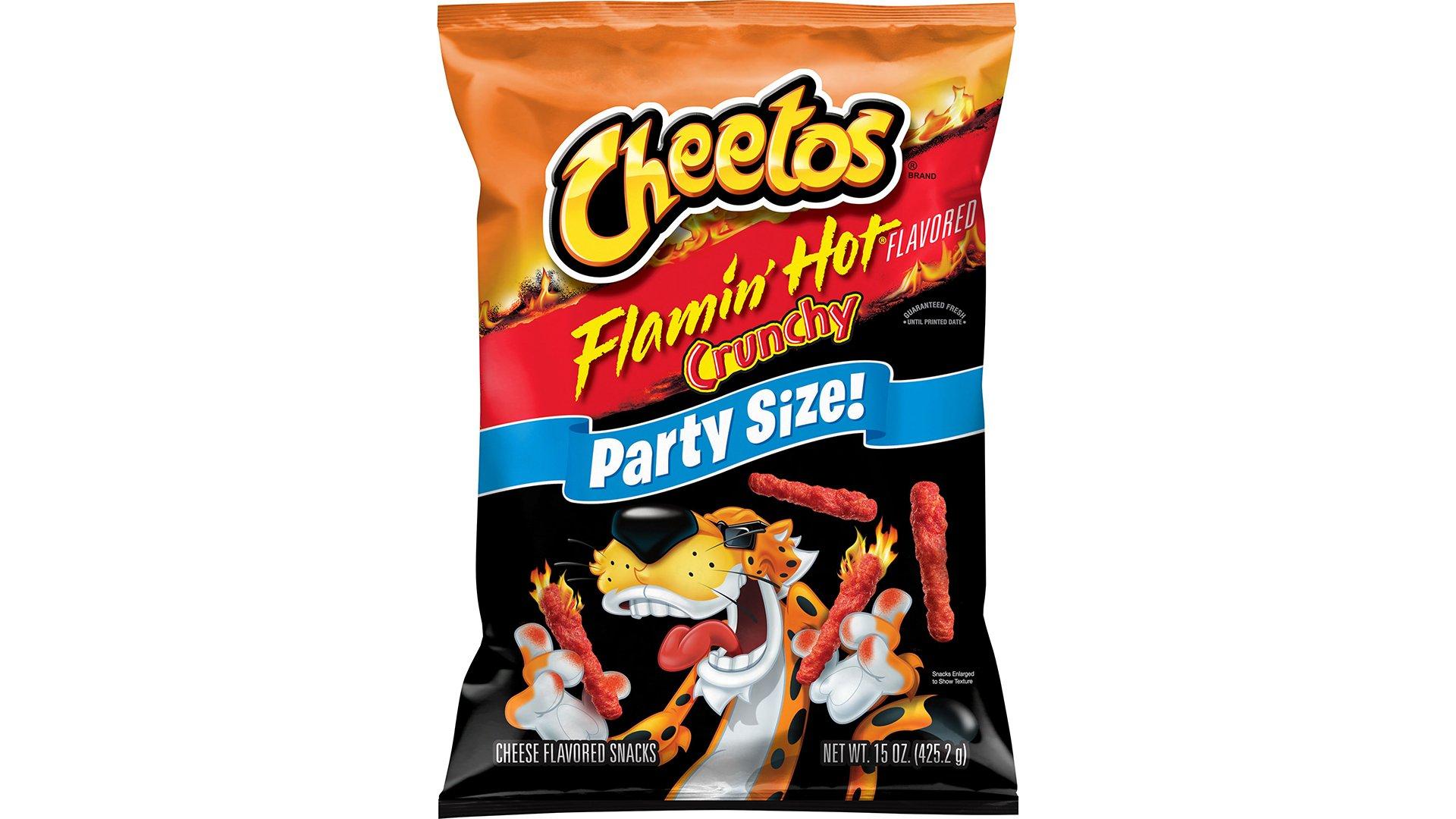 Cheetos Crunchy Flamin' Hot Cheese Flavored Snacks (15 oz)
