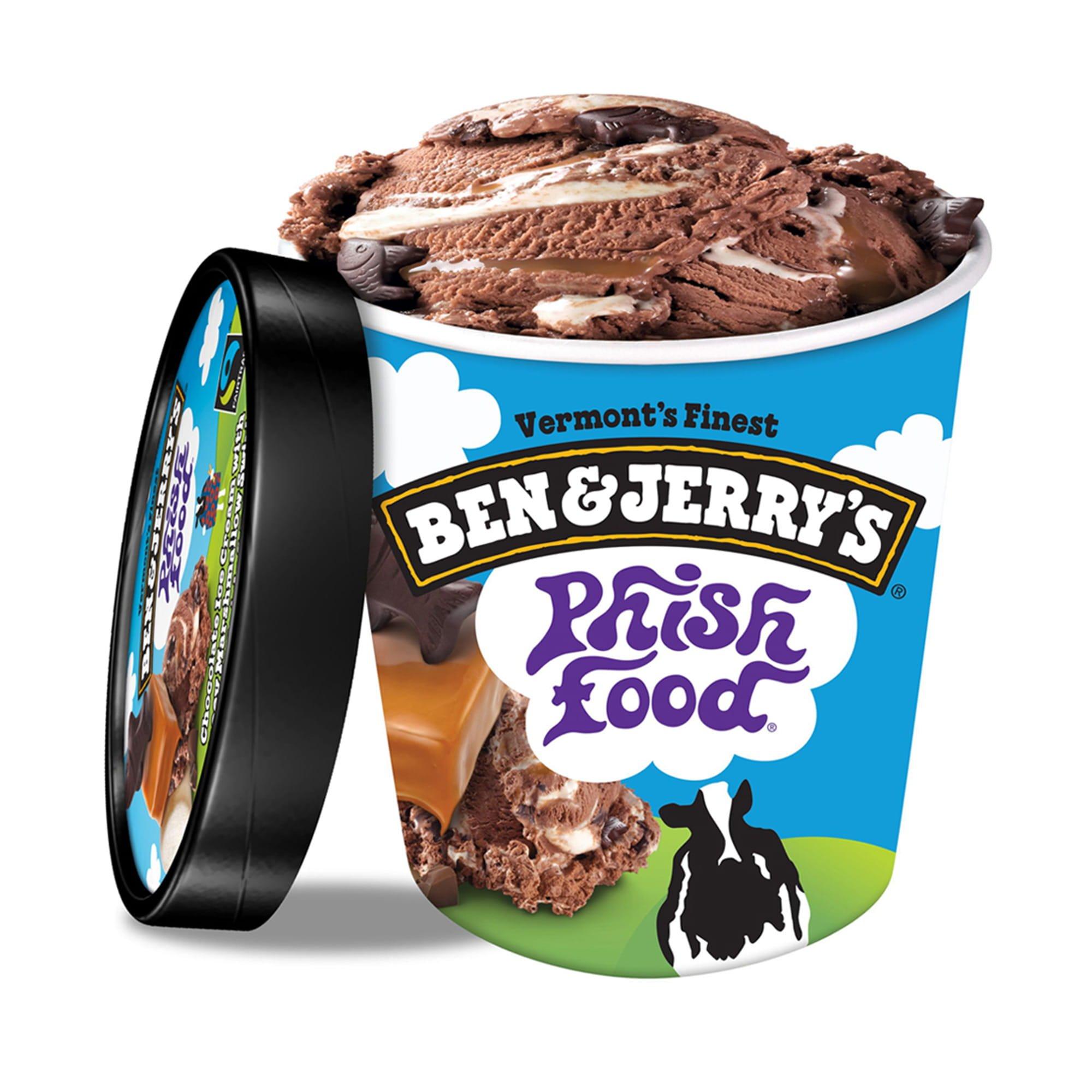 Ben & Jerry's Ice Cream Phish Food (1 pt)