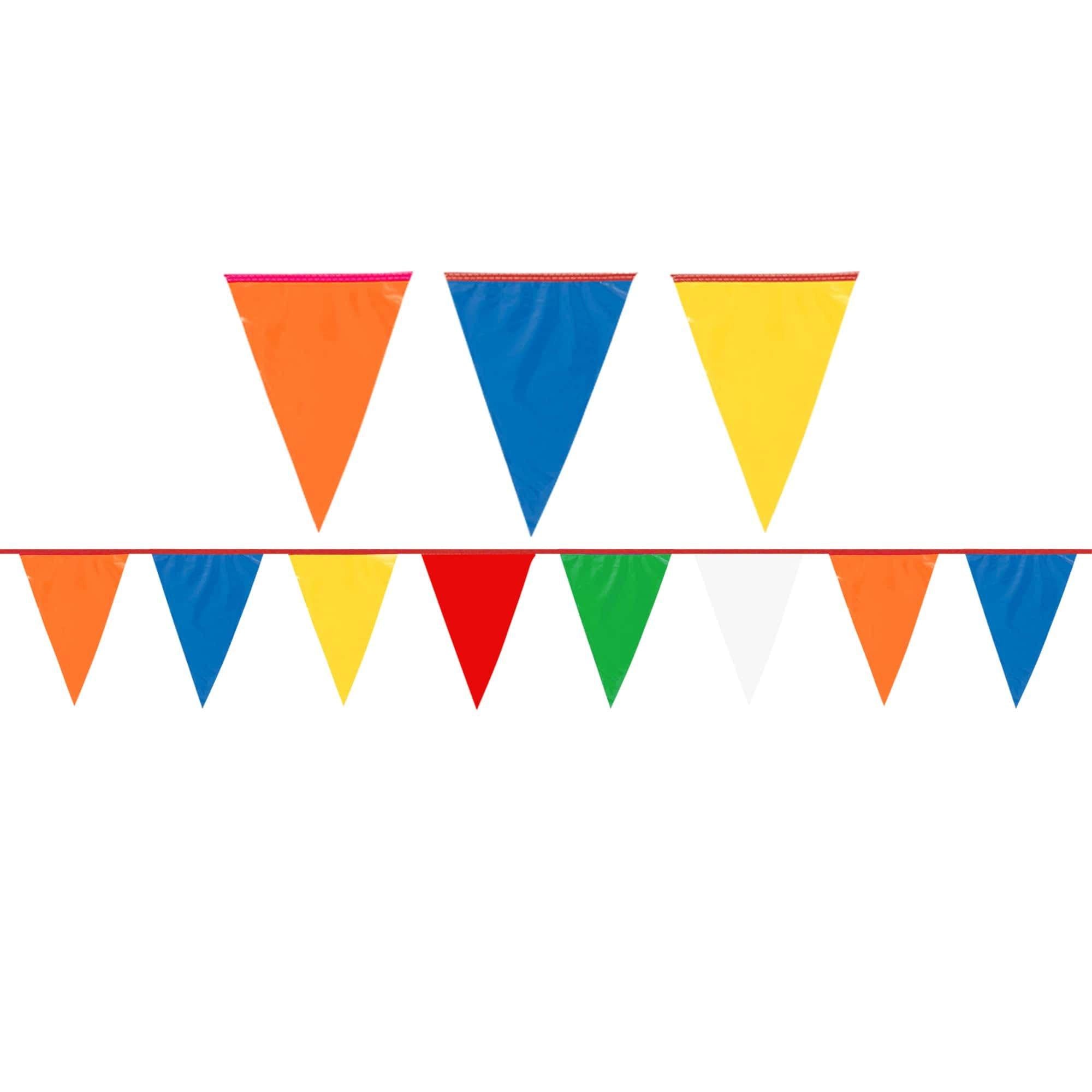 Outdoor Pennant Banner, 120ft