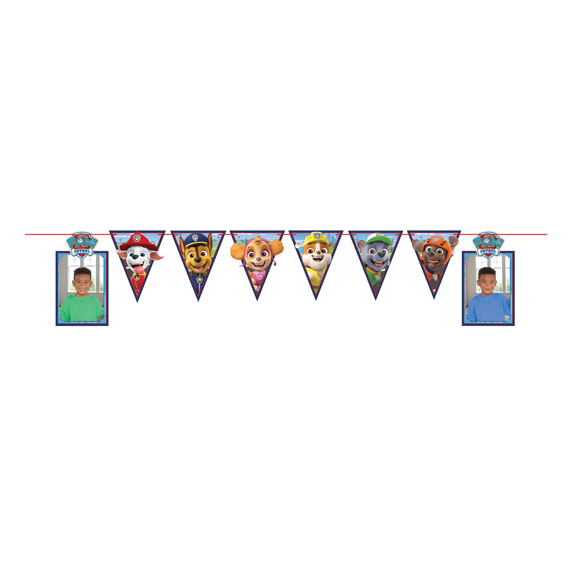 PAW Patrol Adventures Photo Pennant Banner