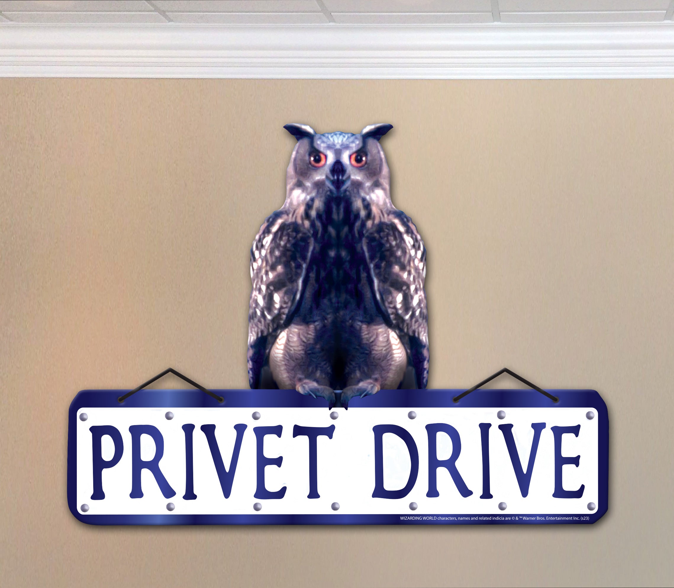 10-inch Harry Potter Privet Wall Sign Decoration