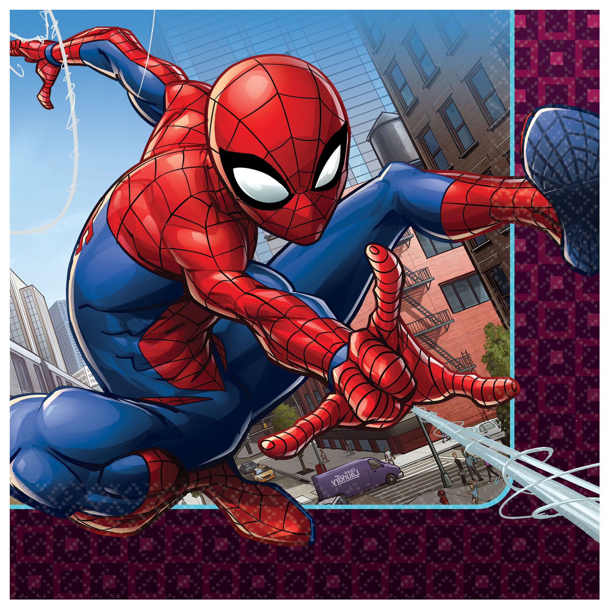 Spider-Man Webbed Wonder Lunch Napkins 16ct