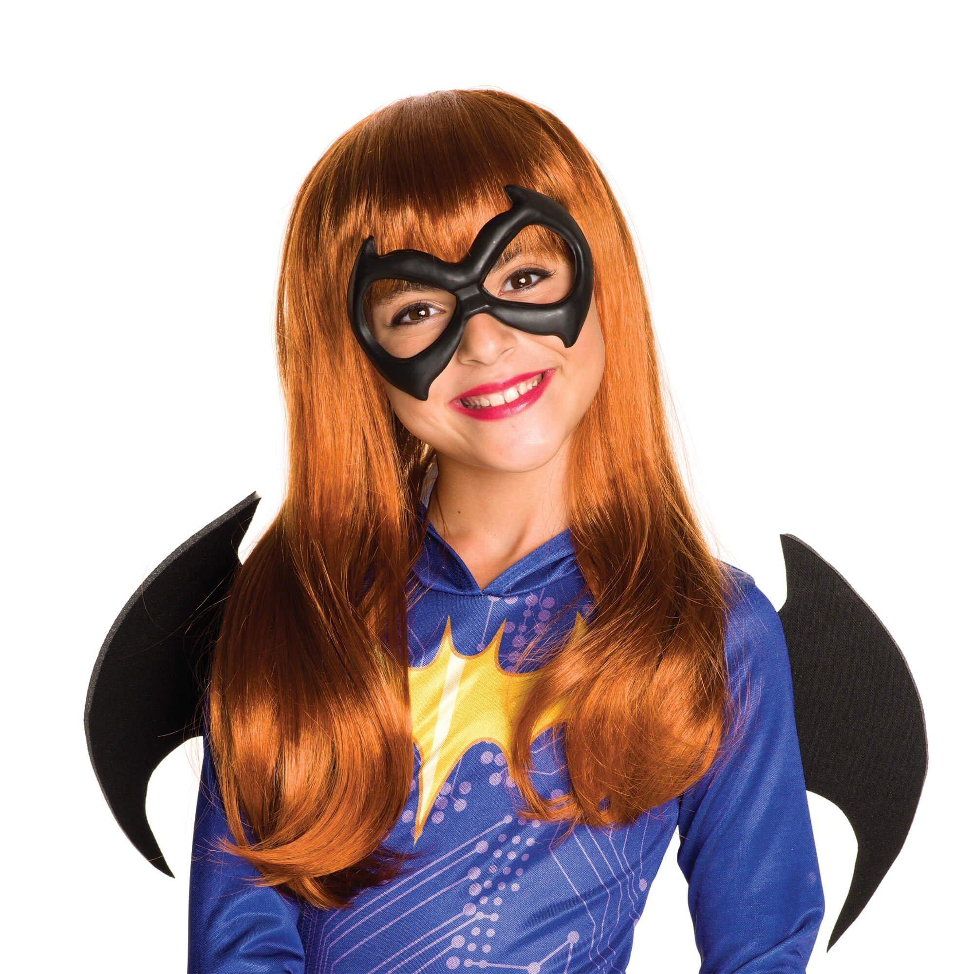 Girls' DC Superhero Girls Batgirl Wig