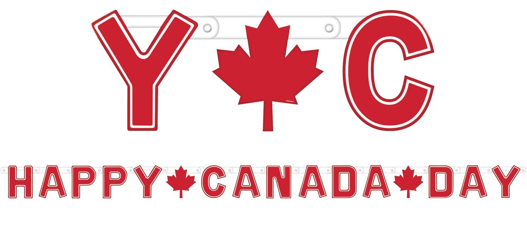 Canada Day Letter Banner