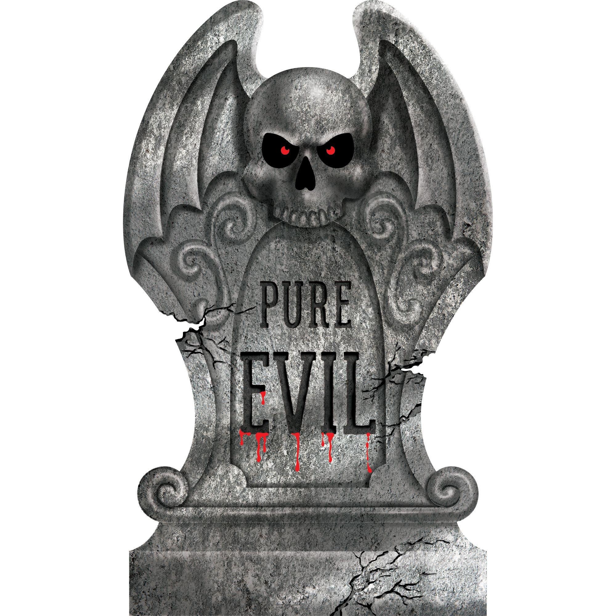 Pure Evil Tombstone