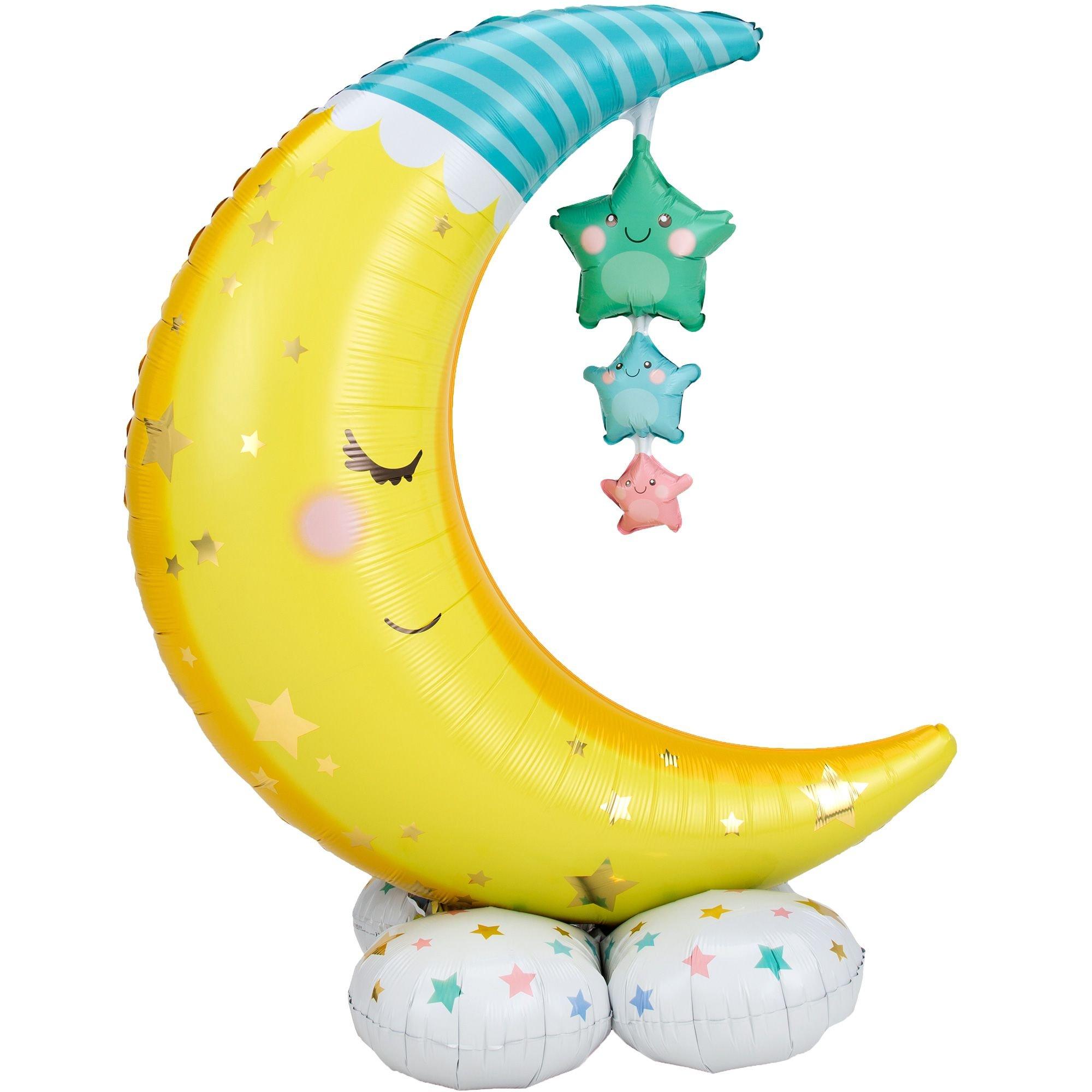 AirLoonz Moon & Stars Balloon, 55in