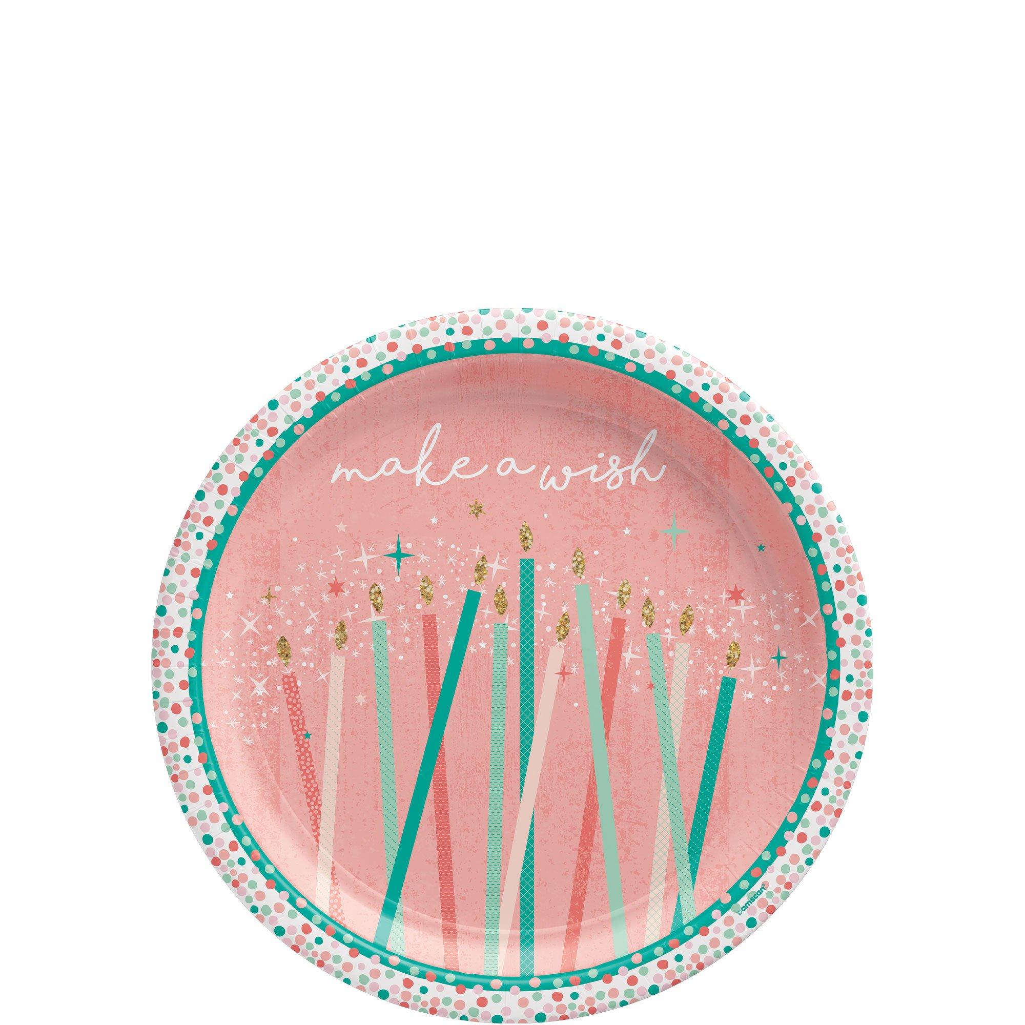 Happy Cake Day Dessert Plates, 7in, 8ct