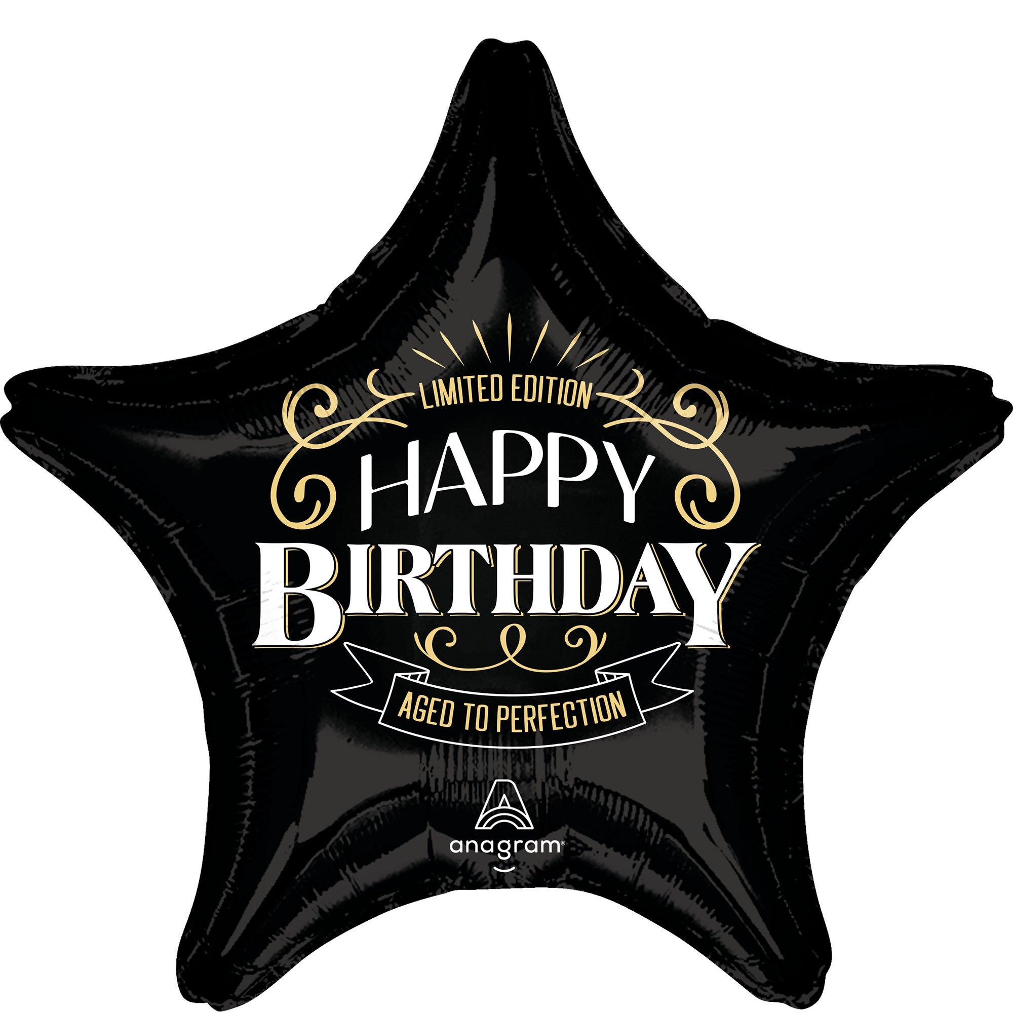 Better with Age Birthday 28in Star Foil Balloon