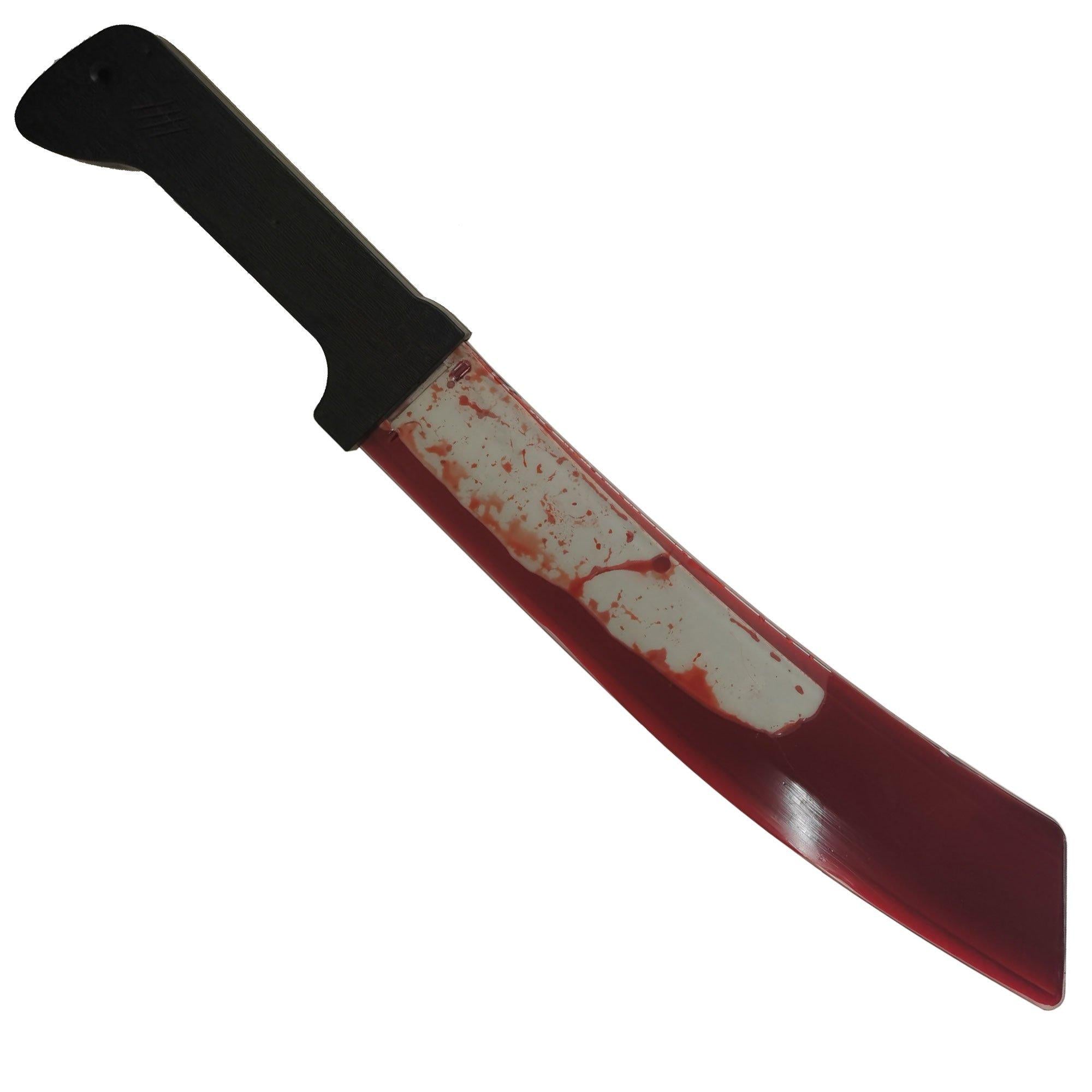 Bleeding Machete Prop, 23in