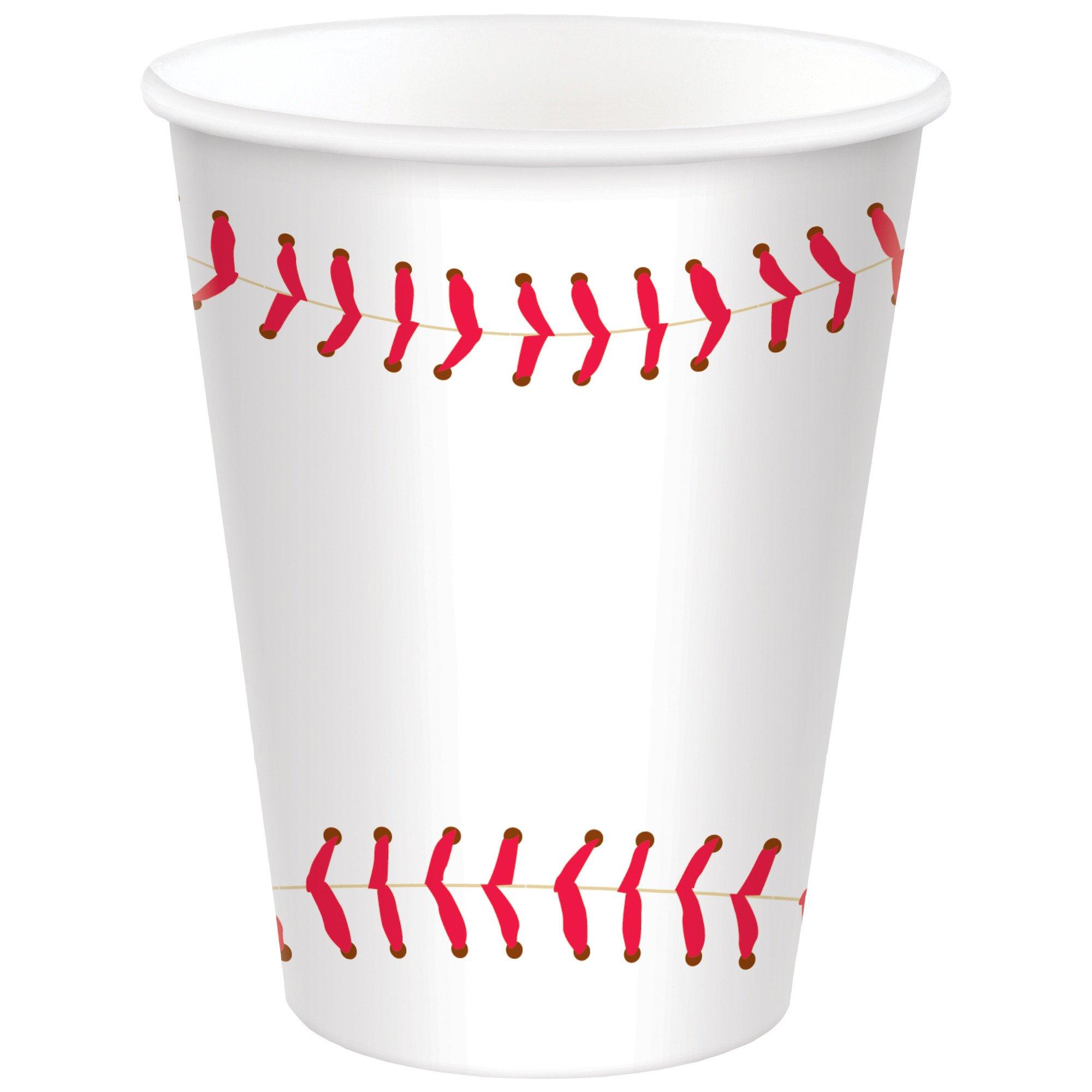 Baseball Home Run Cups 20ct 12oz