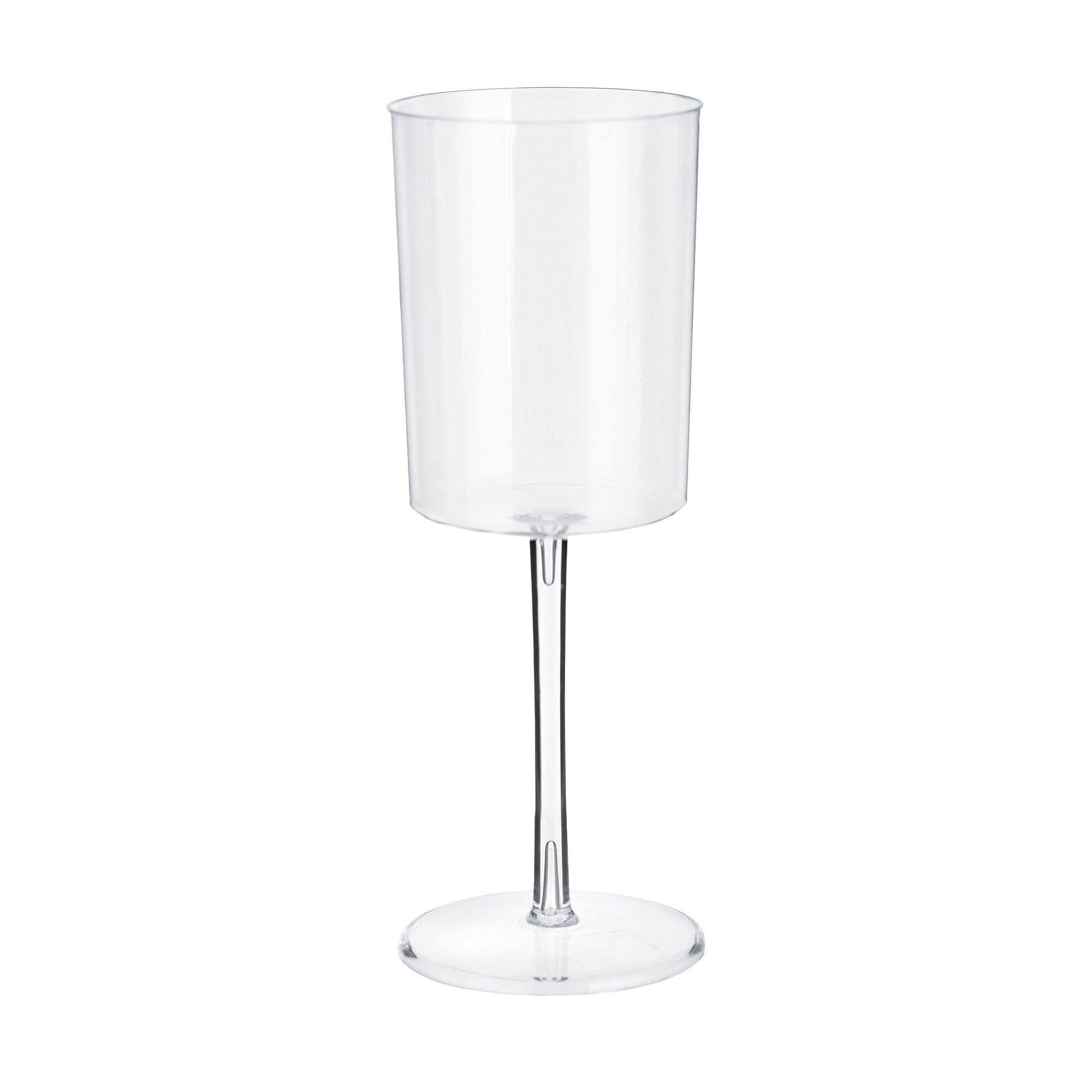 Clear Wine Goblets 20ct ?C 8oz BPA-Free Plastic Drinkware