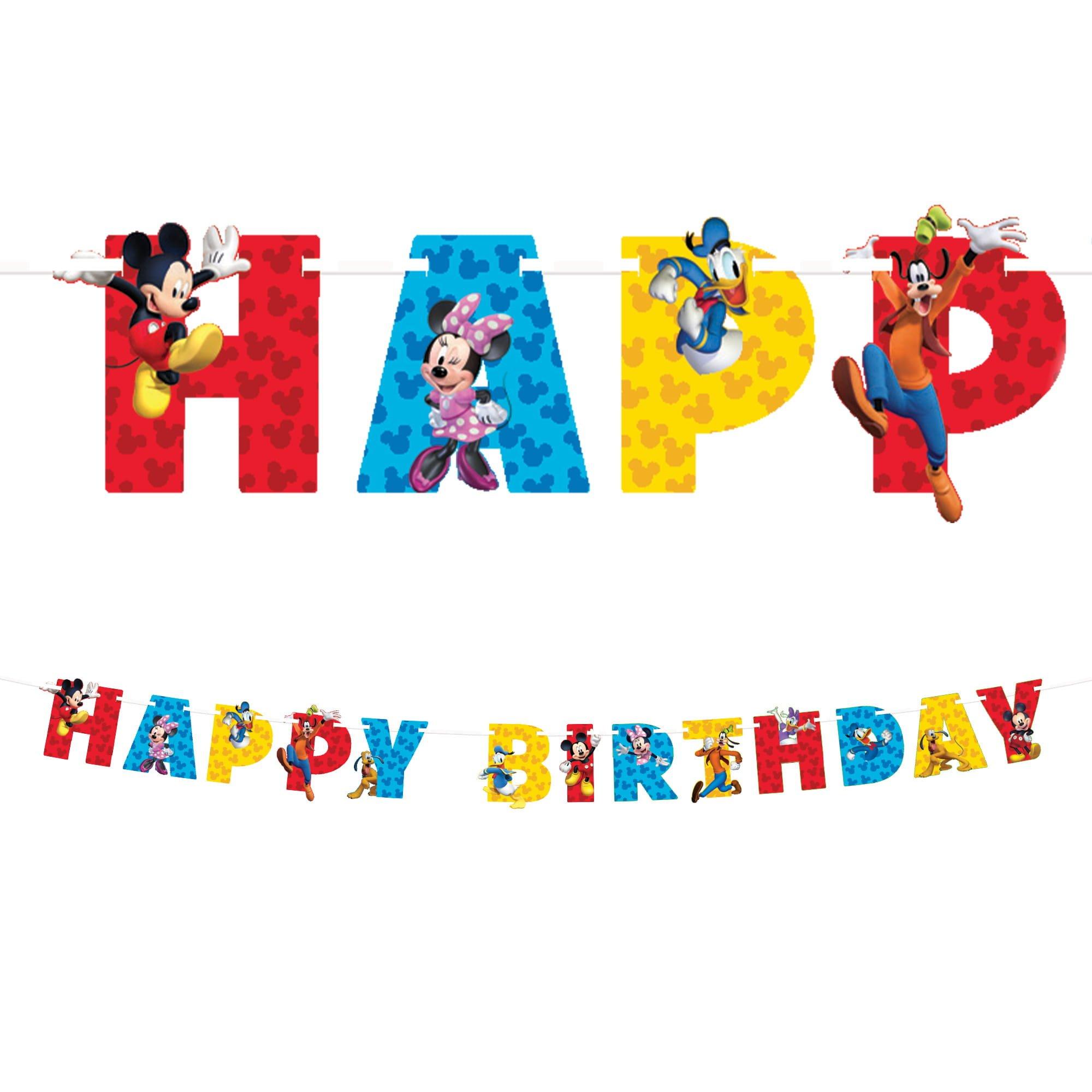 Mickey Mouse Clubhouse Letter Banner