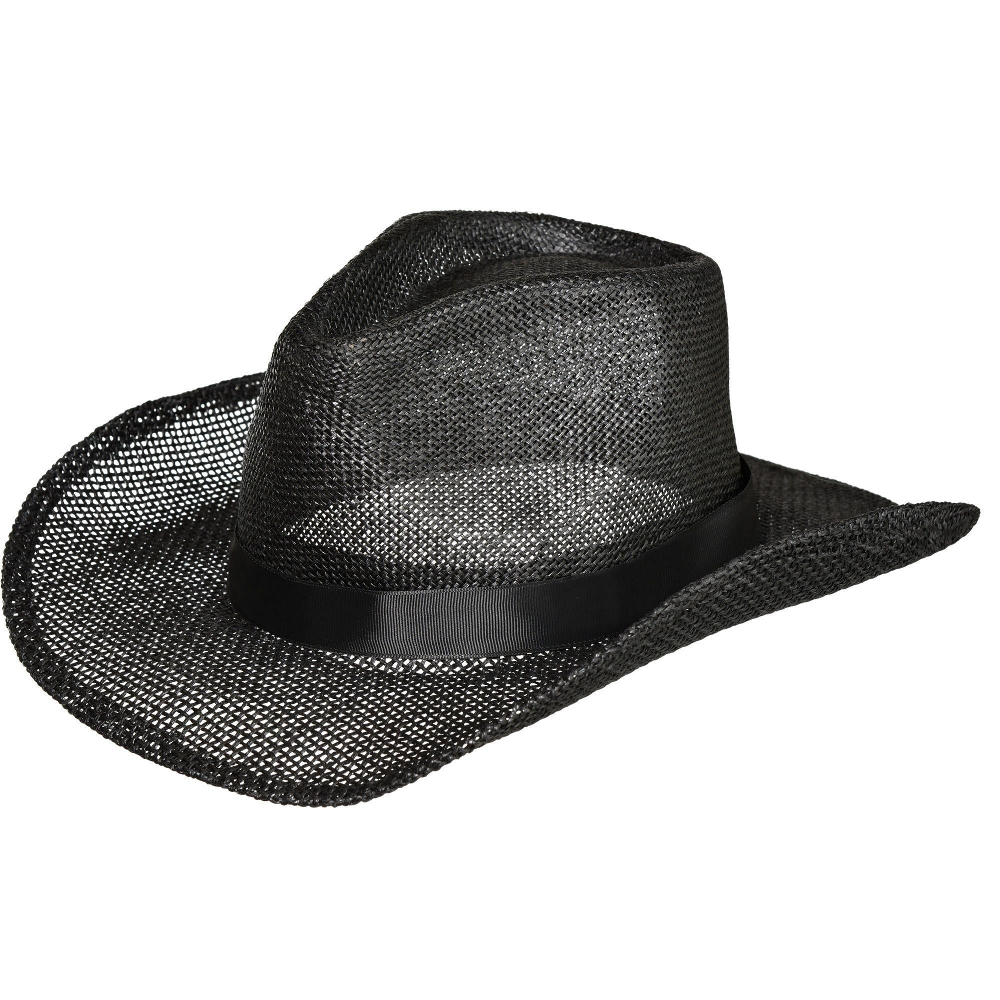 Burlap Cowboy Hat, Assorted Colors