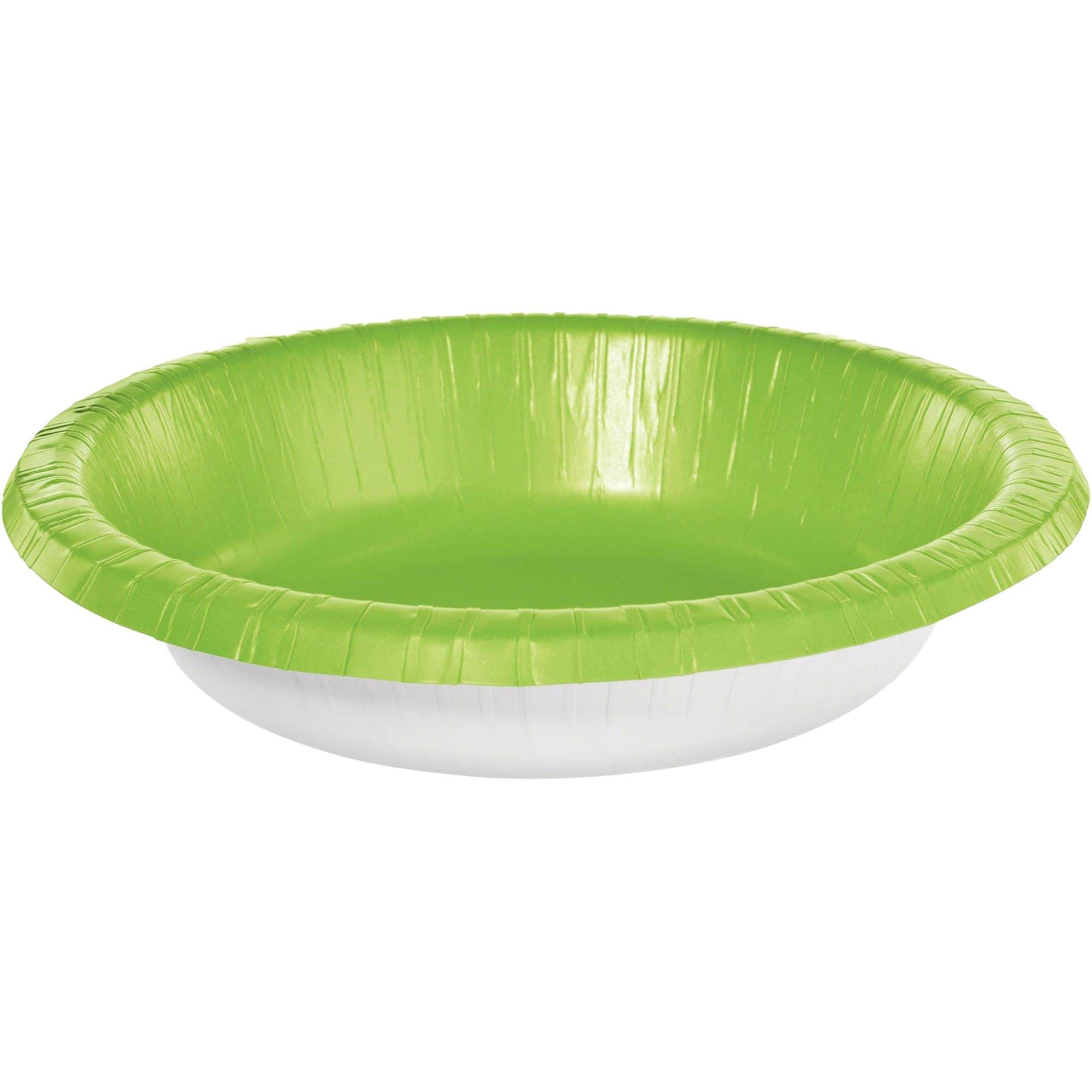 Paper Bowls, 20oz, 20ct, Assorted Colors