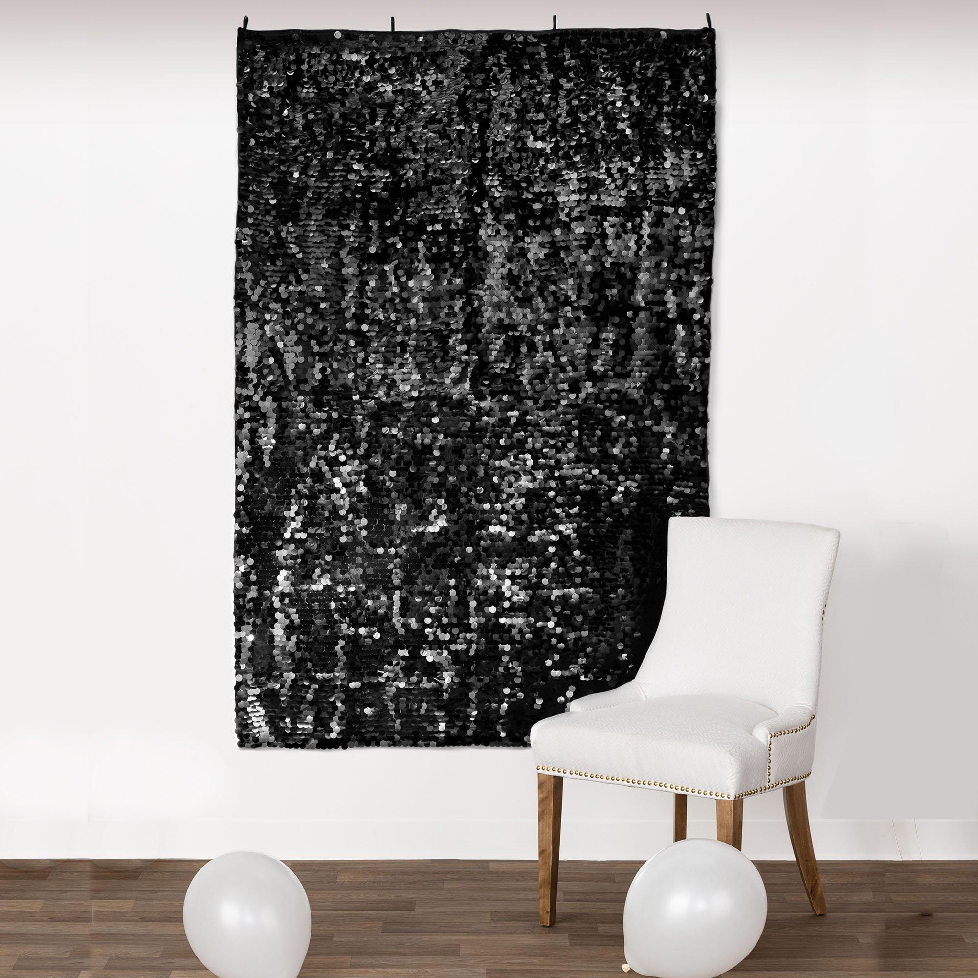 Sequin Backdrop, 4ft x 6ft, Assorted Colors