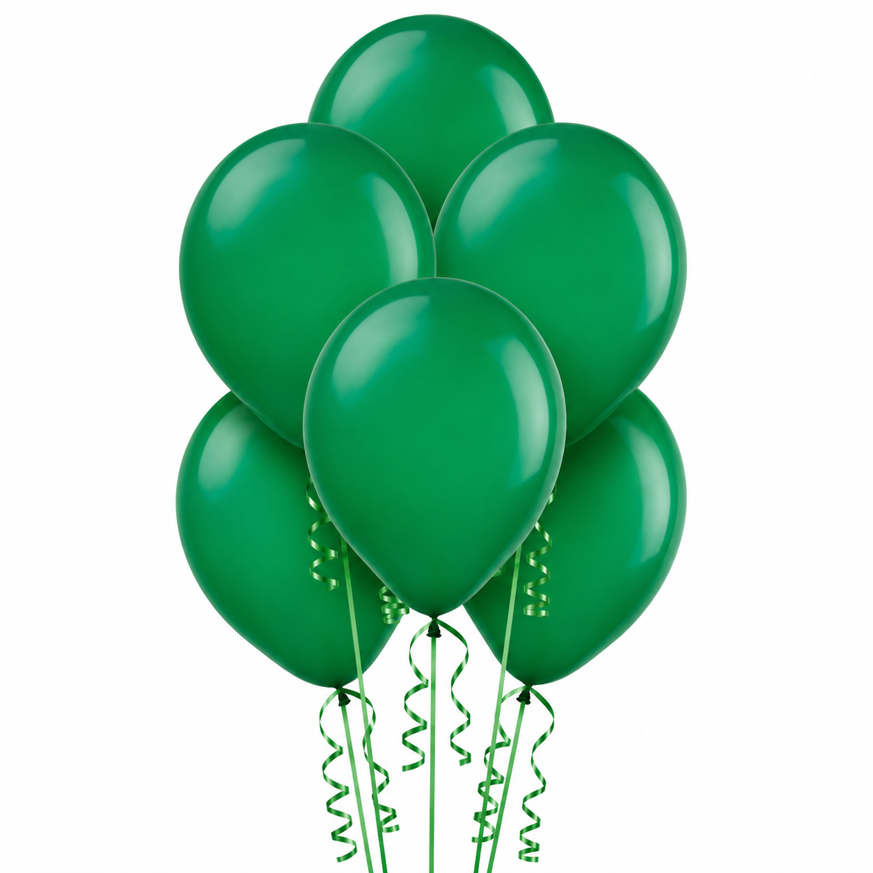 Green Latex Balloons, 11in, 15ct