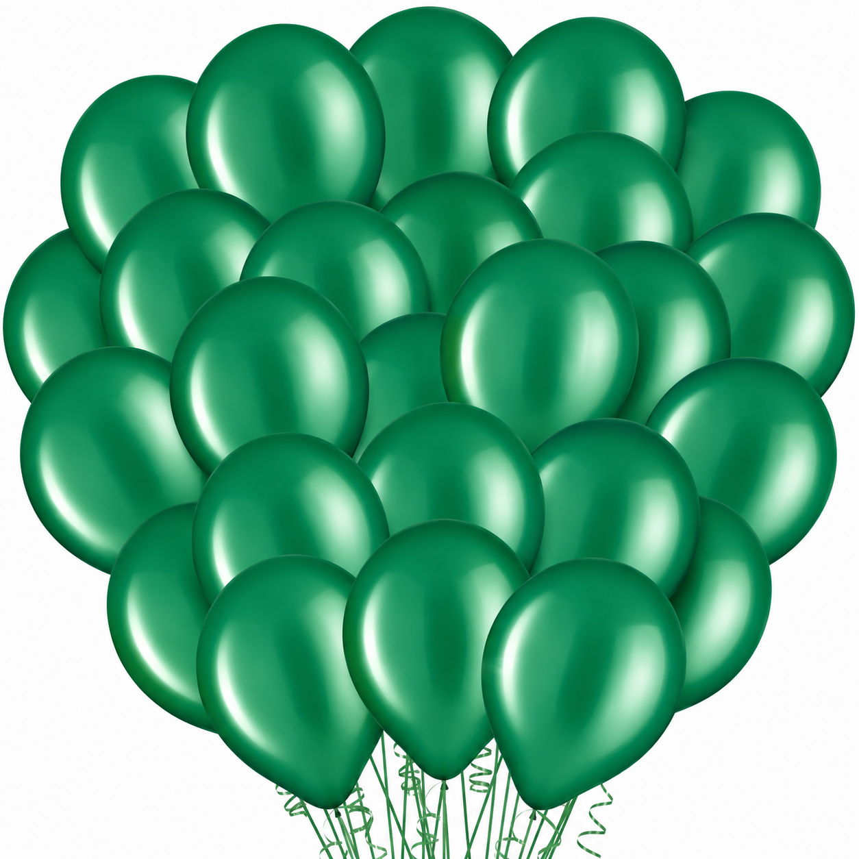 Green Latex Balloons, 11in, 100ct