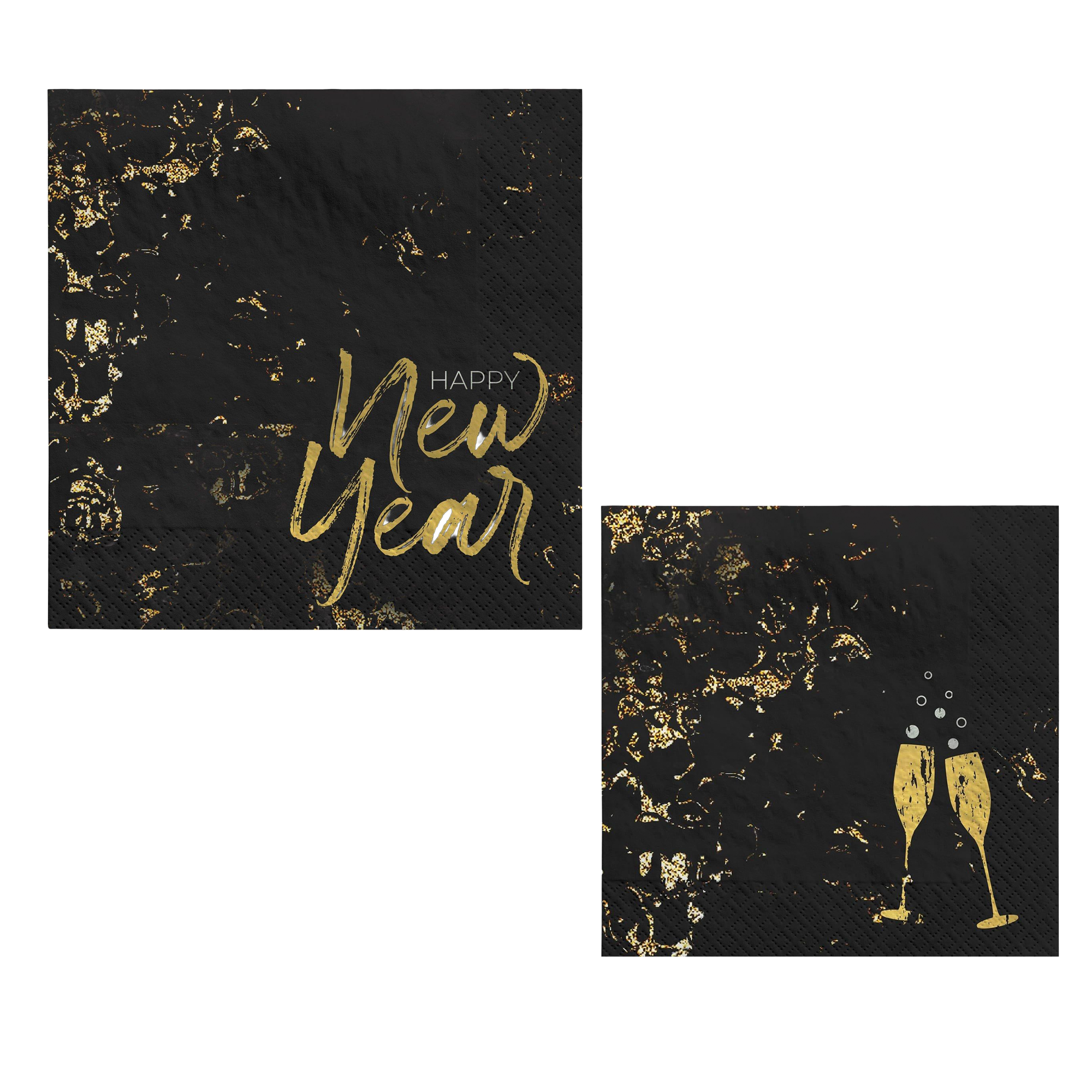 Cheers to the New Year NYE Napkin, Assorted Options