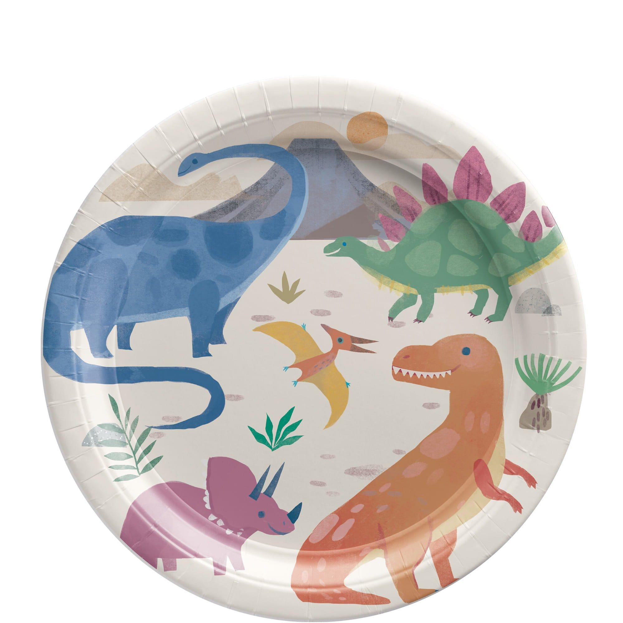 Diggin Dinos Paper Plate, 8ct, Assorted Options