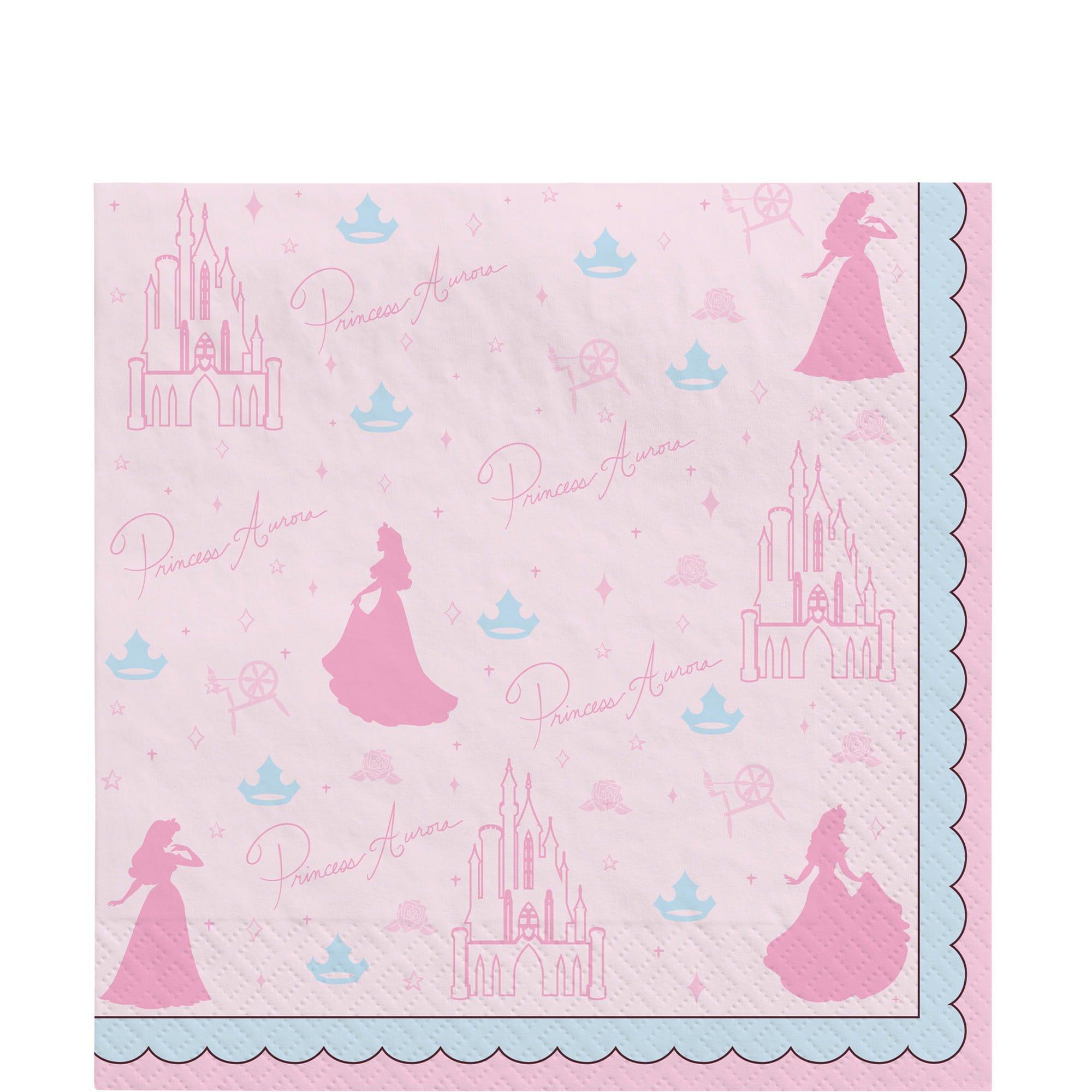 Disney Aurora Once Upon A Time Lunch Napkins, 16ct, Assorted Options