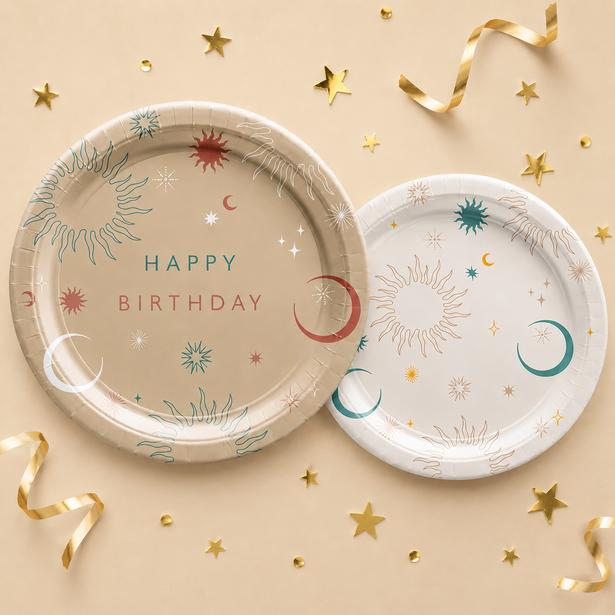 Mystical Astrology Paper Plate, 8ct, Assorted Options