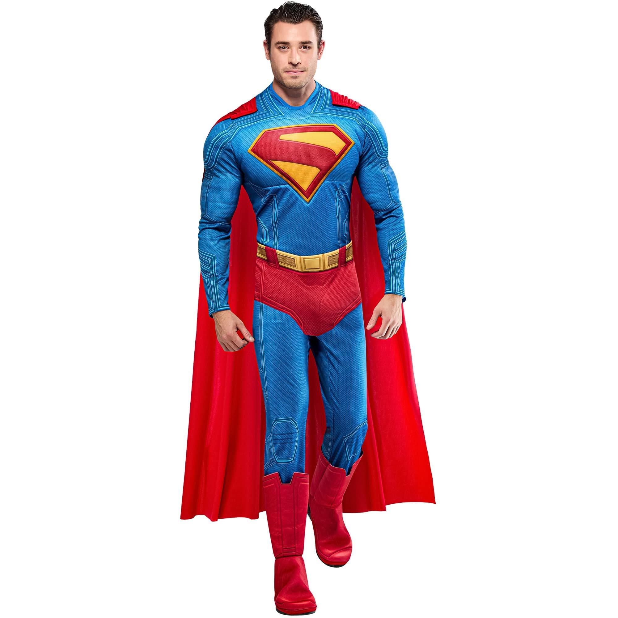 Deluxe Superman Costume for Adults