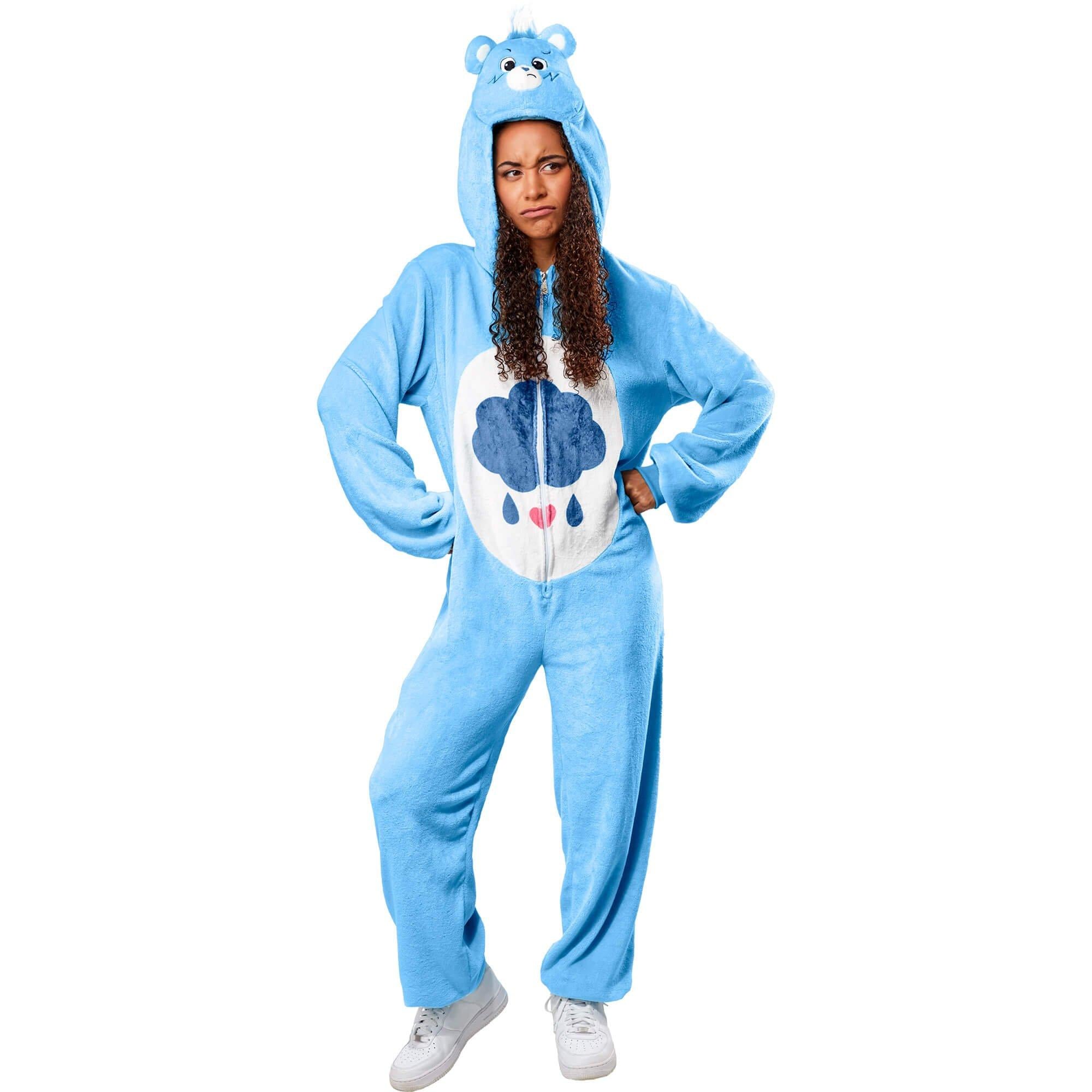 Adult Care Bears Grumpy Bear Zipsters Costume