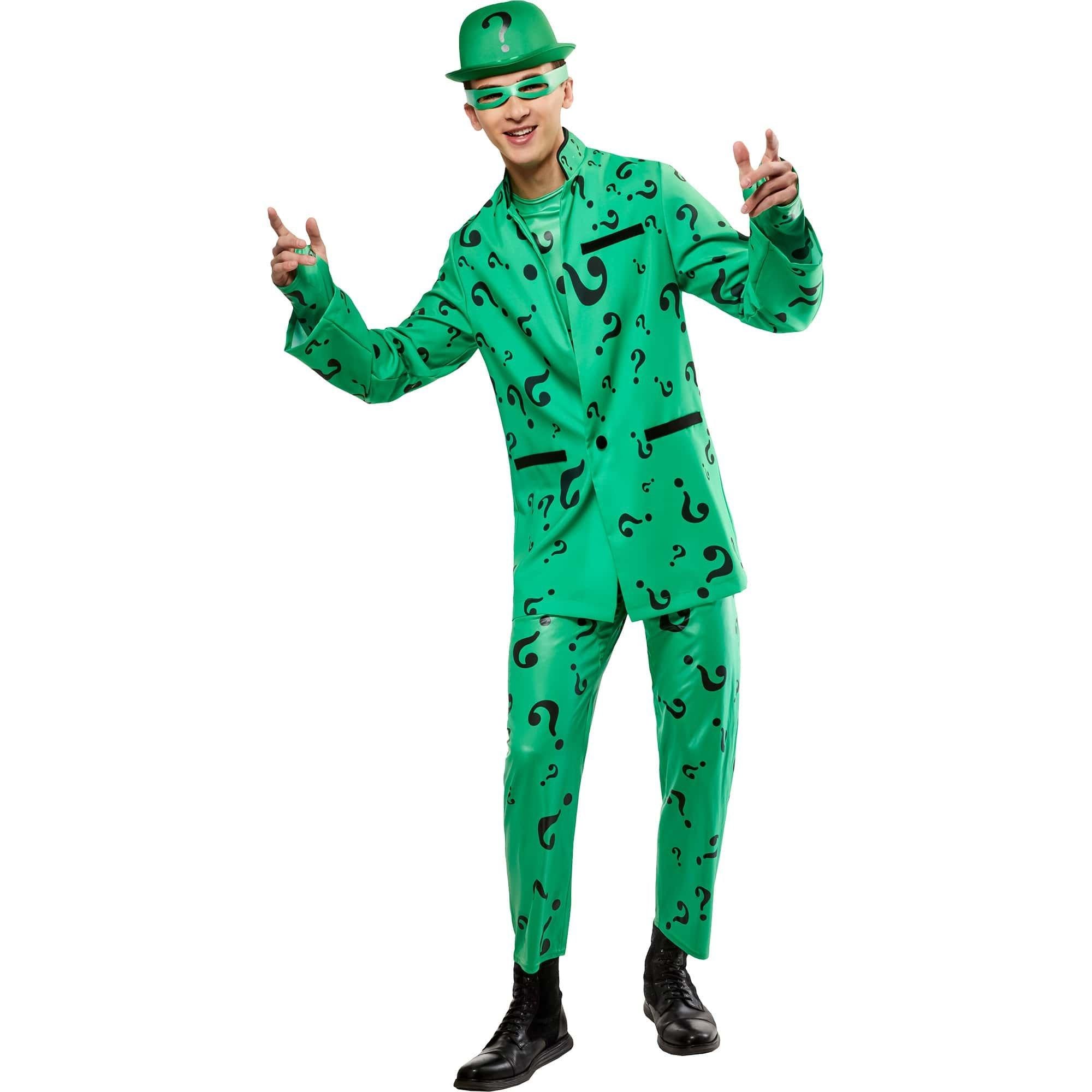 Men's Batman Forever Riddler Costume - Deluxe
