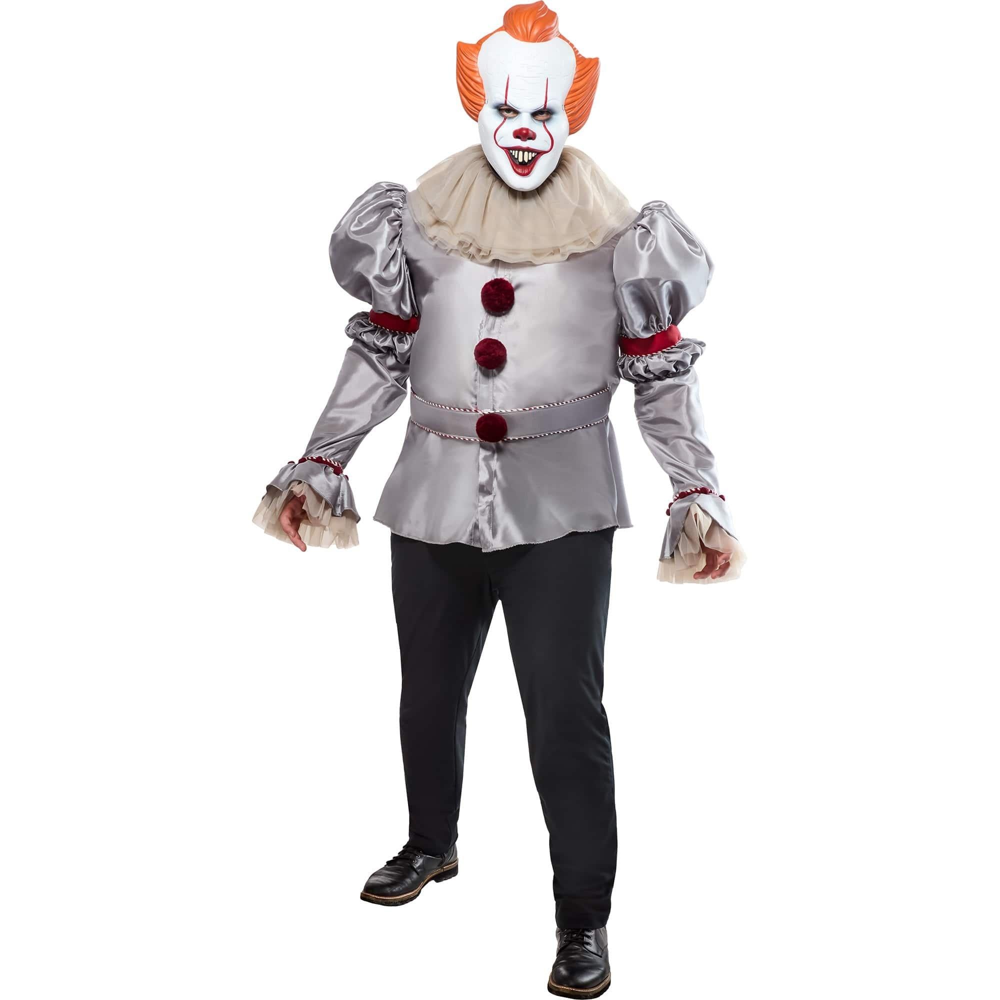 Pennywise Costume, Plus Size Adult