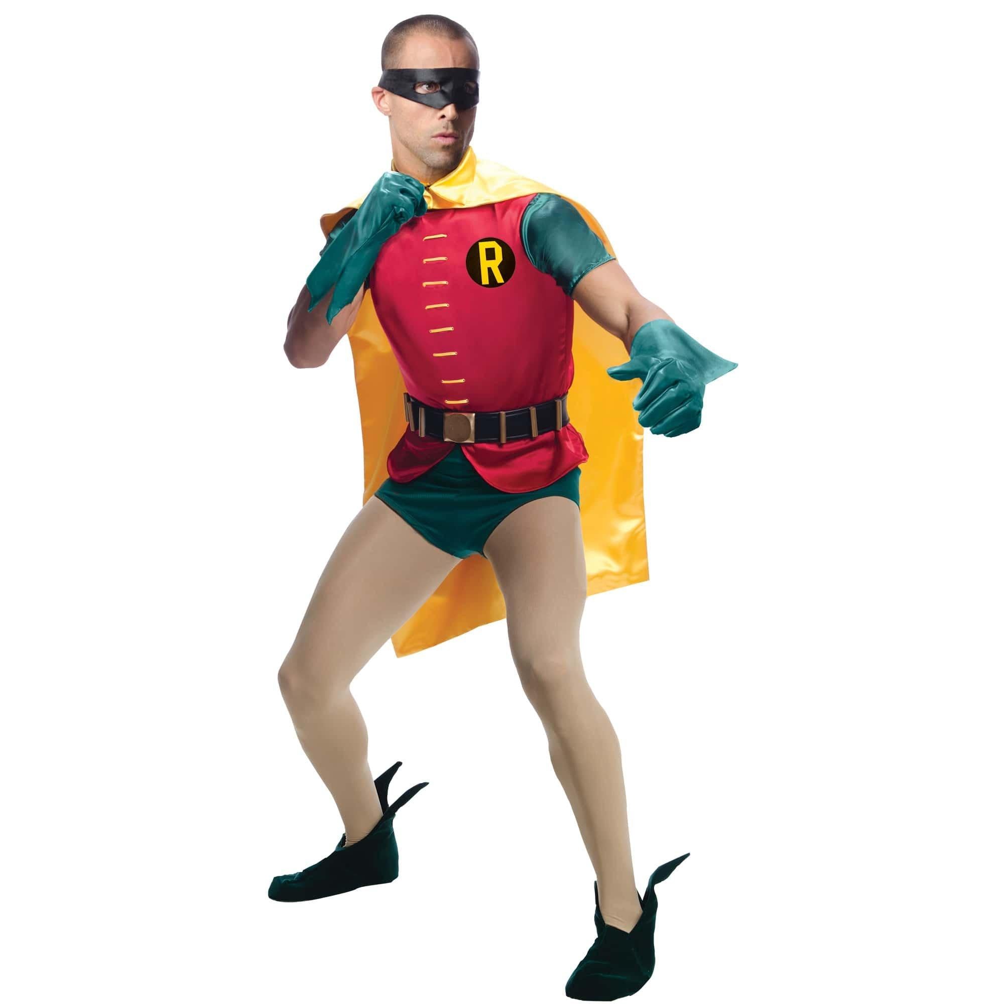 Men's Batman 1966 Classic Robin Costume - Grand Heritage